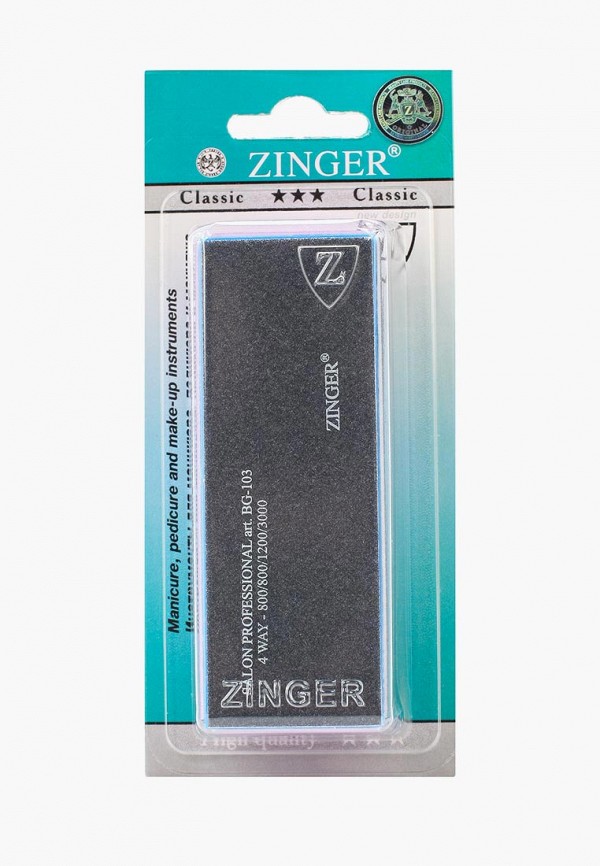 

Полировка для ногтей Zinger, Черный, блок