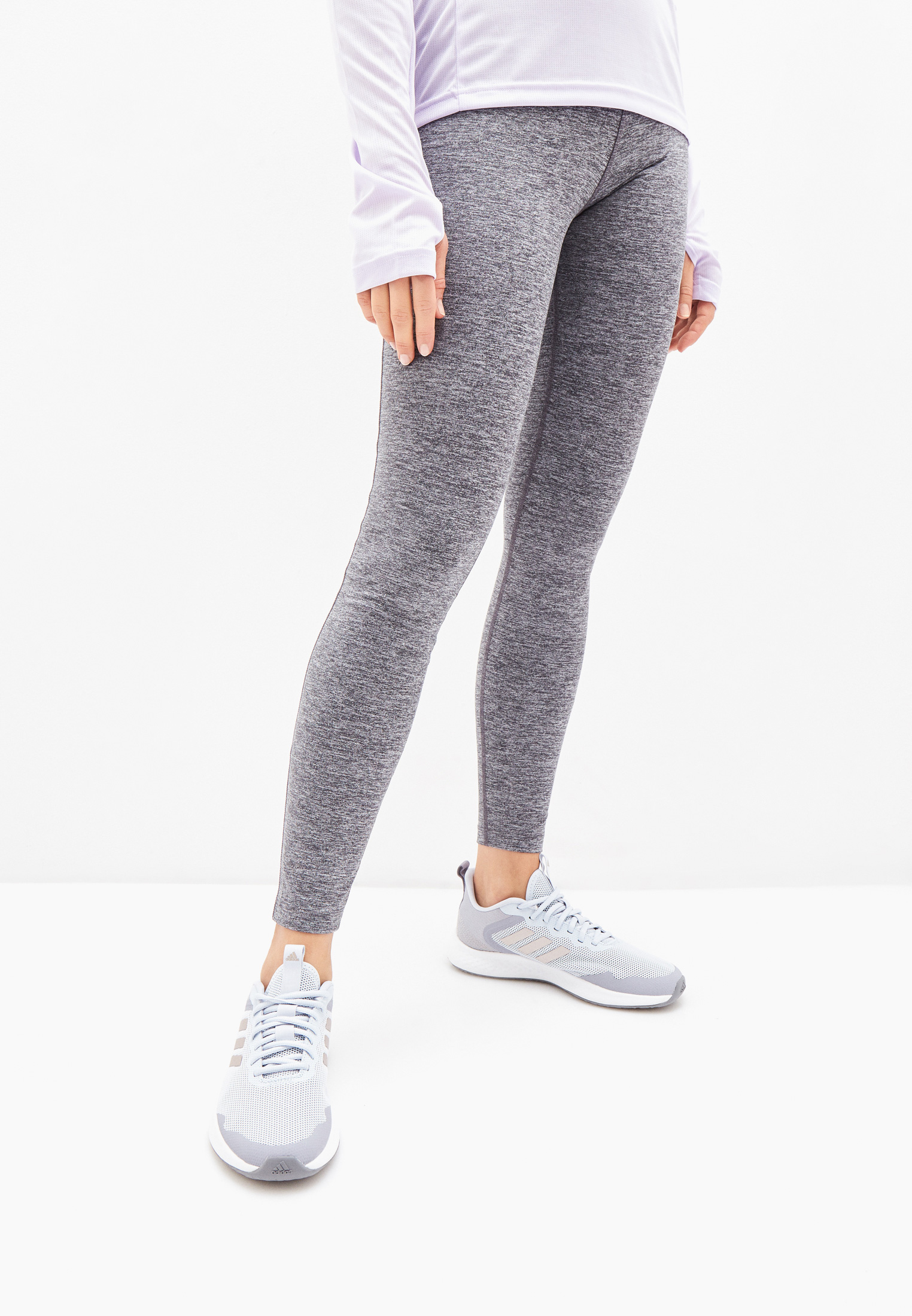 Adidas Fluidstreet W FY8480 running shoes blue grey - KeeShoes