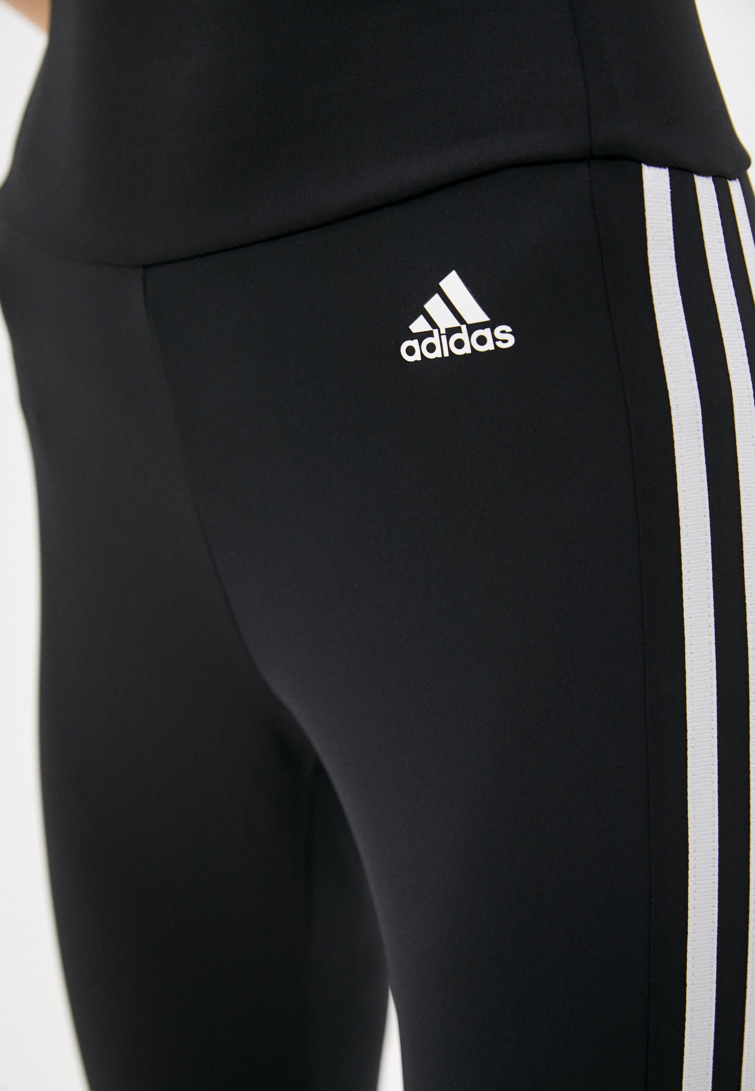 Leggings high rise 3 stripes donna nero adidas - ADIDAS - Pavidas