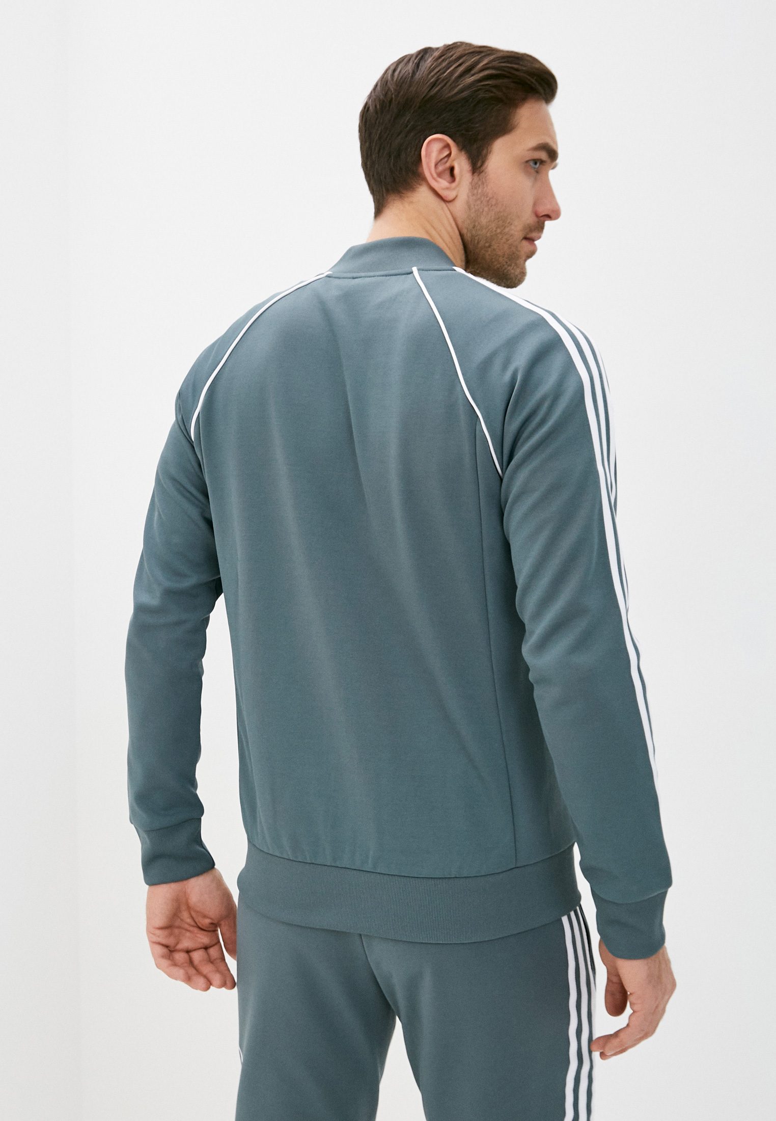 adidas Originals - Bluza stalowy niebieski GN3516 - Highstyle.pl