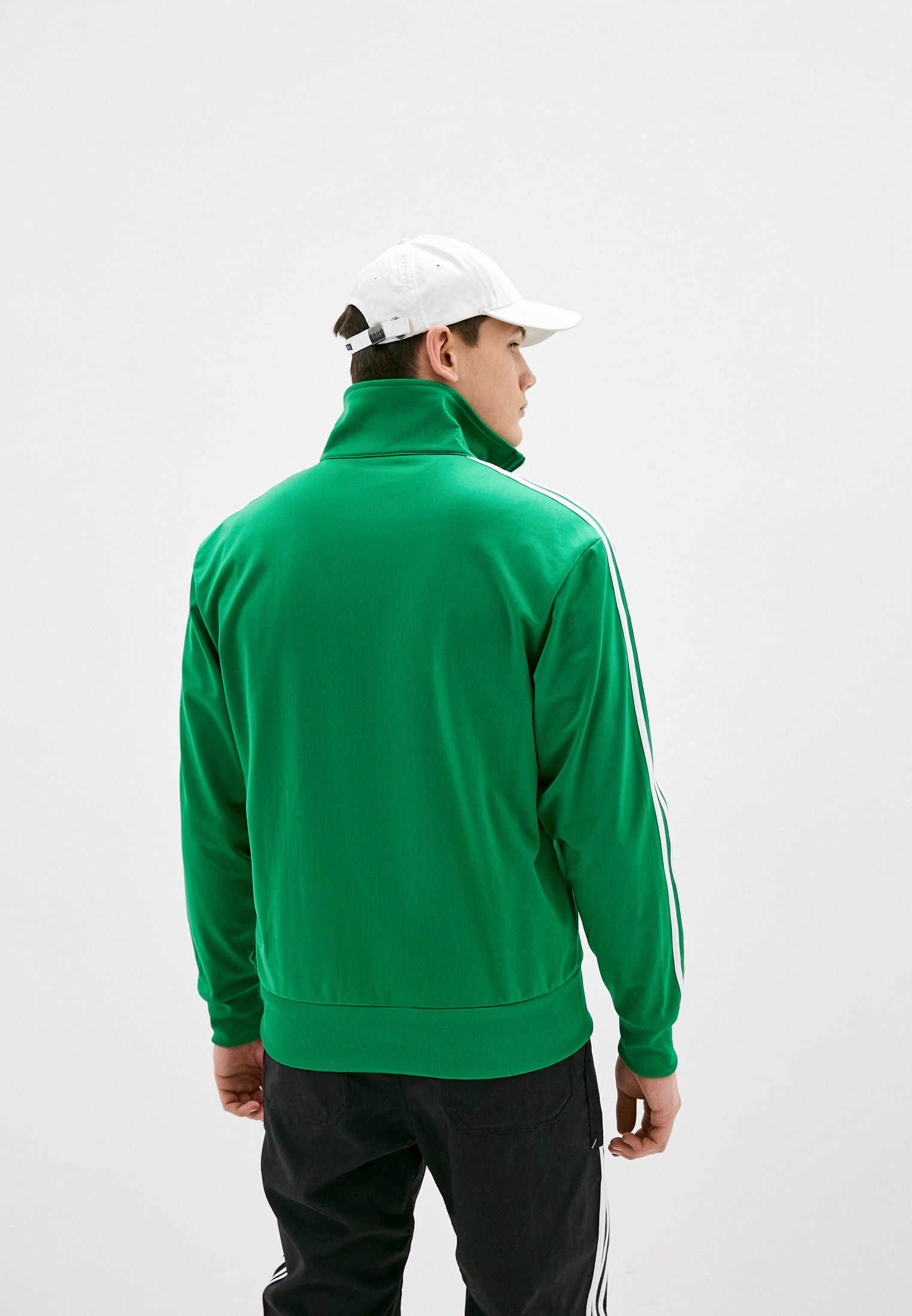 Толстовка мужская Adidas Originals (Адидас Ориджиналс) GN3512 цвет зеленый купить за 6699 руб.