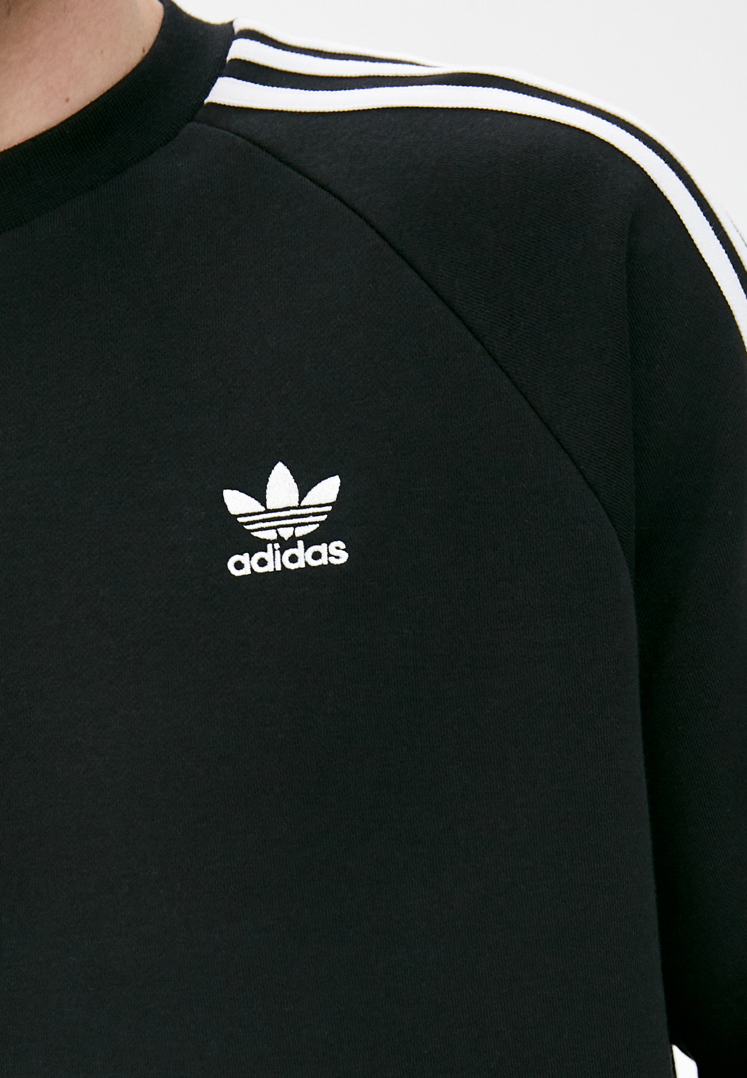 Толстовка мужская Adidas Originals (Адидас Ориджиналс) GN3487 цвет черный  купить за 4309 руб.