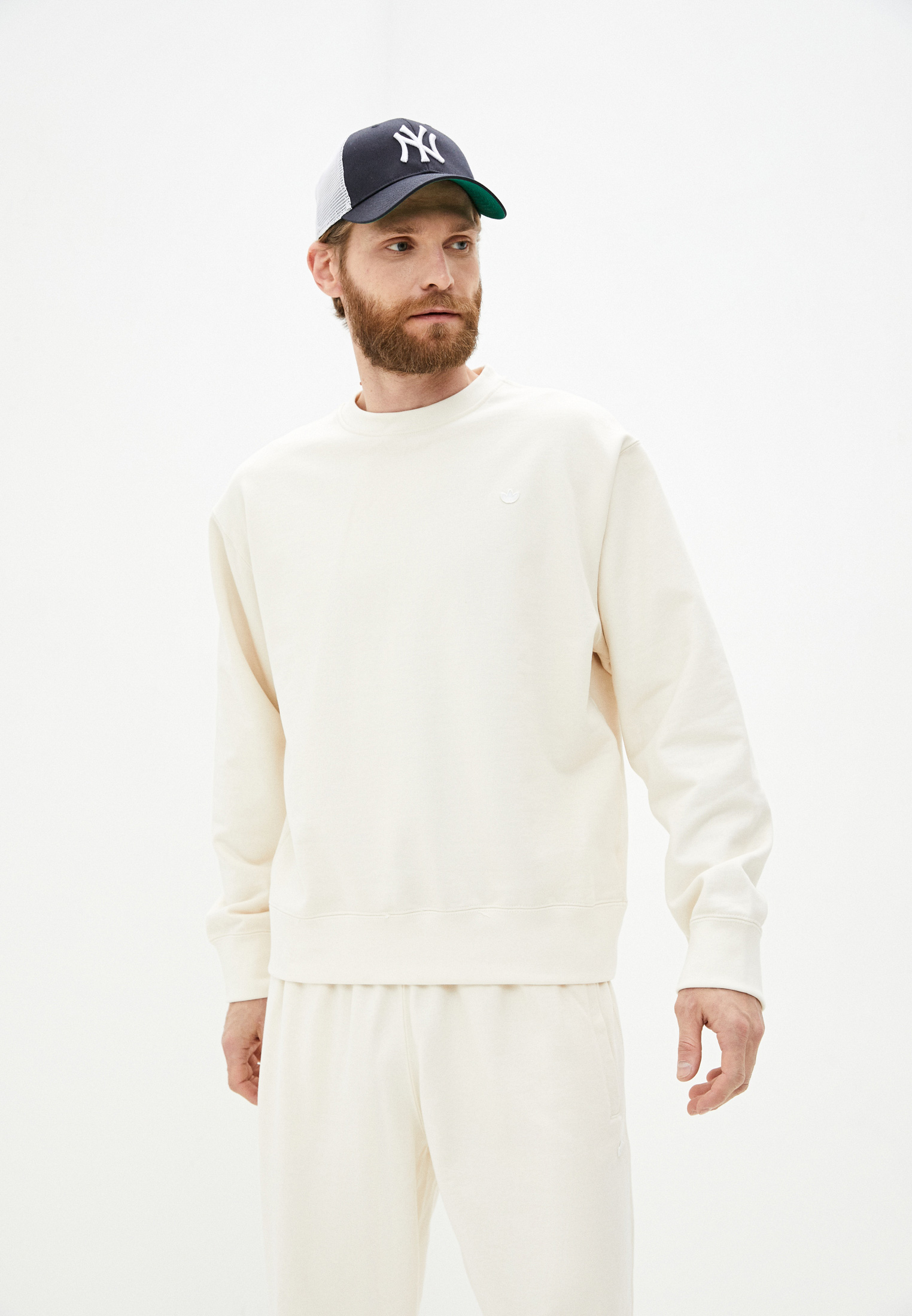 ADIDAS PREMIUM CREW Felpa Uomo GN3375 Non Dyed EUR 68,00 - PicClick IT