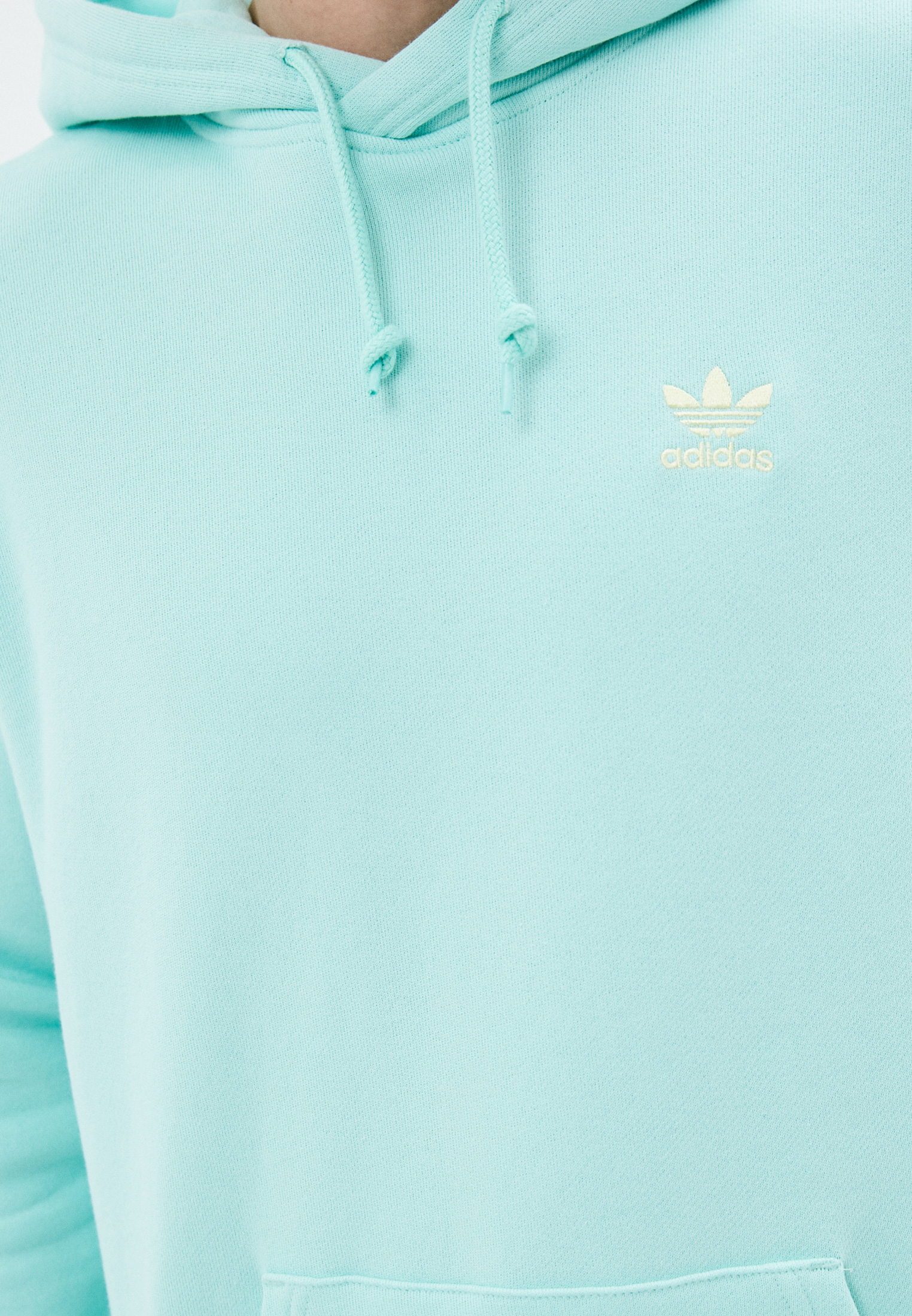 Толстовка мужская Adidas Originals (Адидас Ориджиналс) GN3391 цвет  бирюзовый купить за 4840 руб.