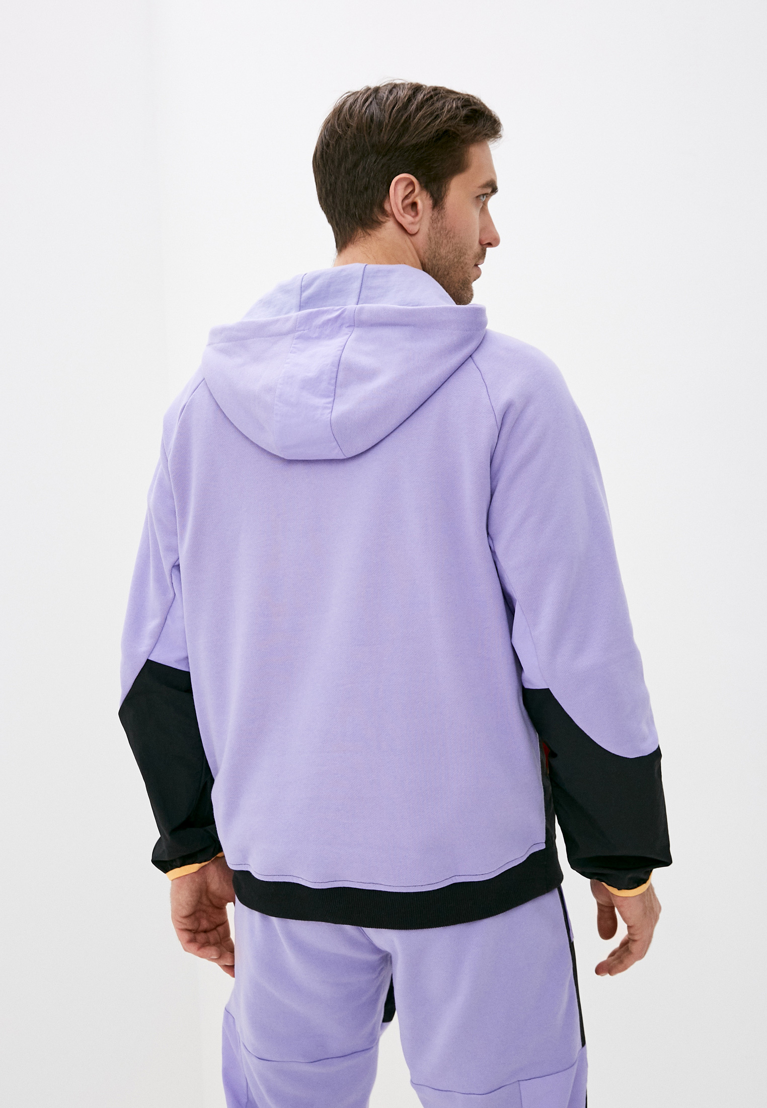 Толстовка мужская Adidas Originals (Адидас Ориджиналс) GN2366 цвет  фиолетовый купить за 6790 руб.
