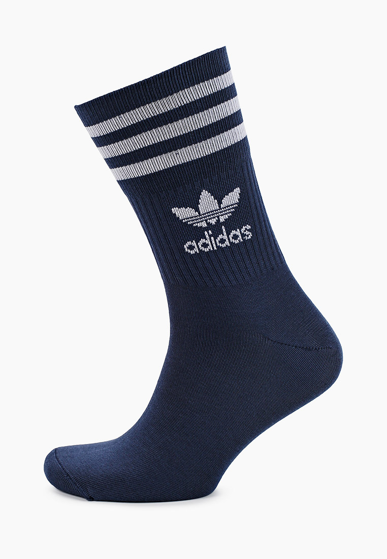 adidas Mid Cut Crew Sock Chalk White GN3077 | Freshcotton