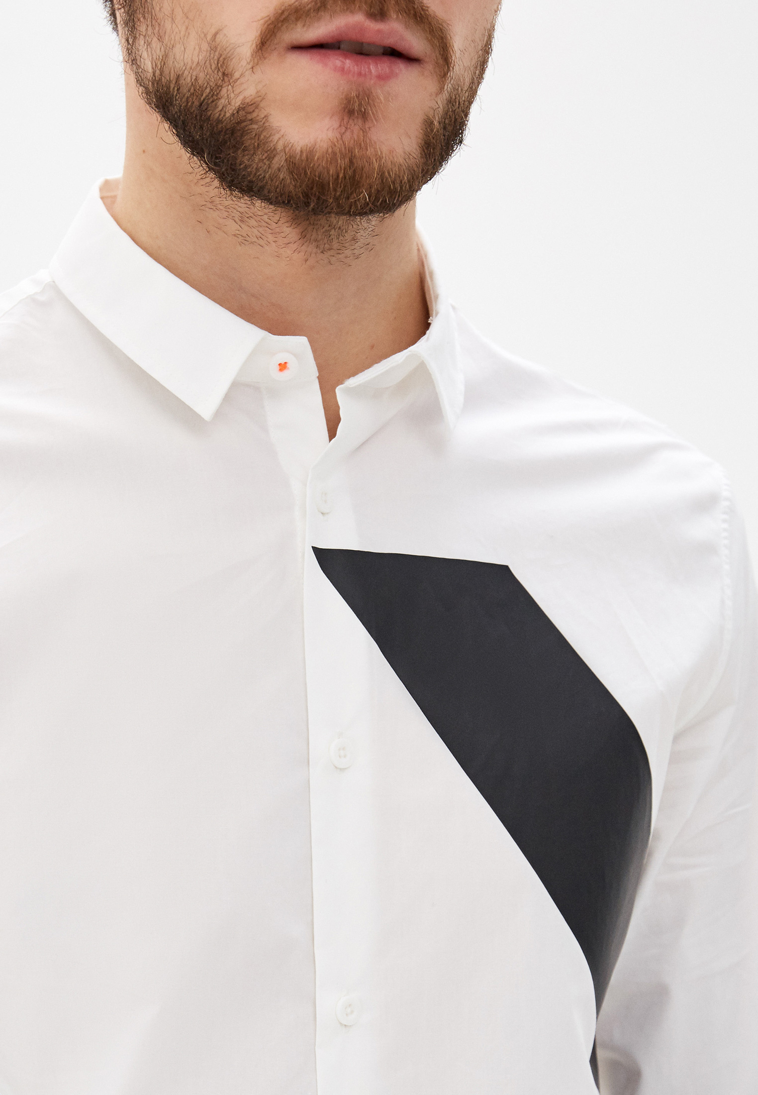 Rubashka S Dlinnym Rukavom Muzhskoj Armani Exchange 3hzc24 Znm5z Kupit Za 9400 Rub