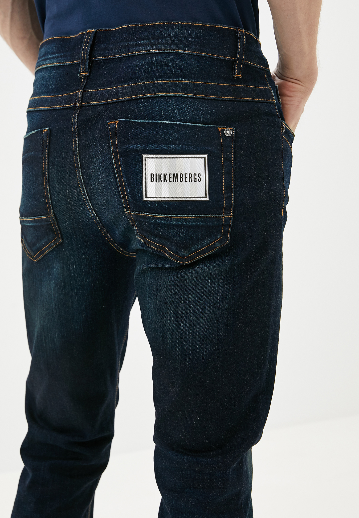 Мужские зауженные джинсы Bikkembergs (Биккембергс) C Q 101 01 S 3337: изображение 4