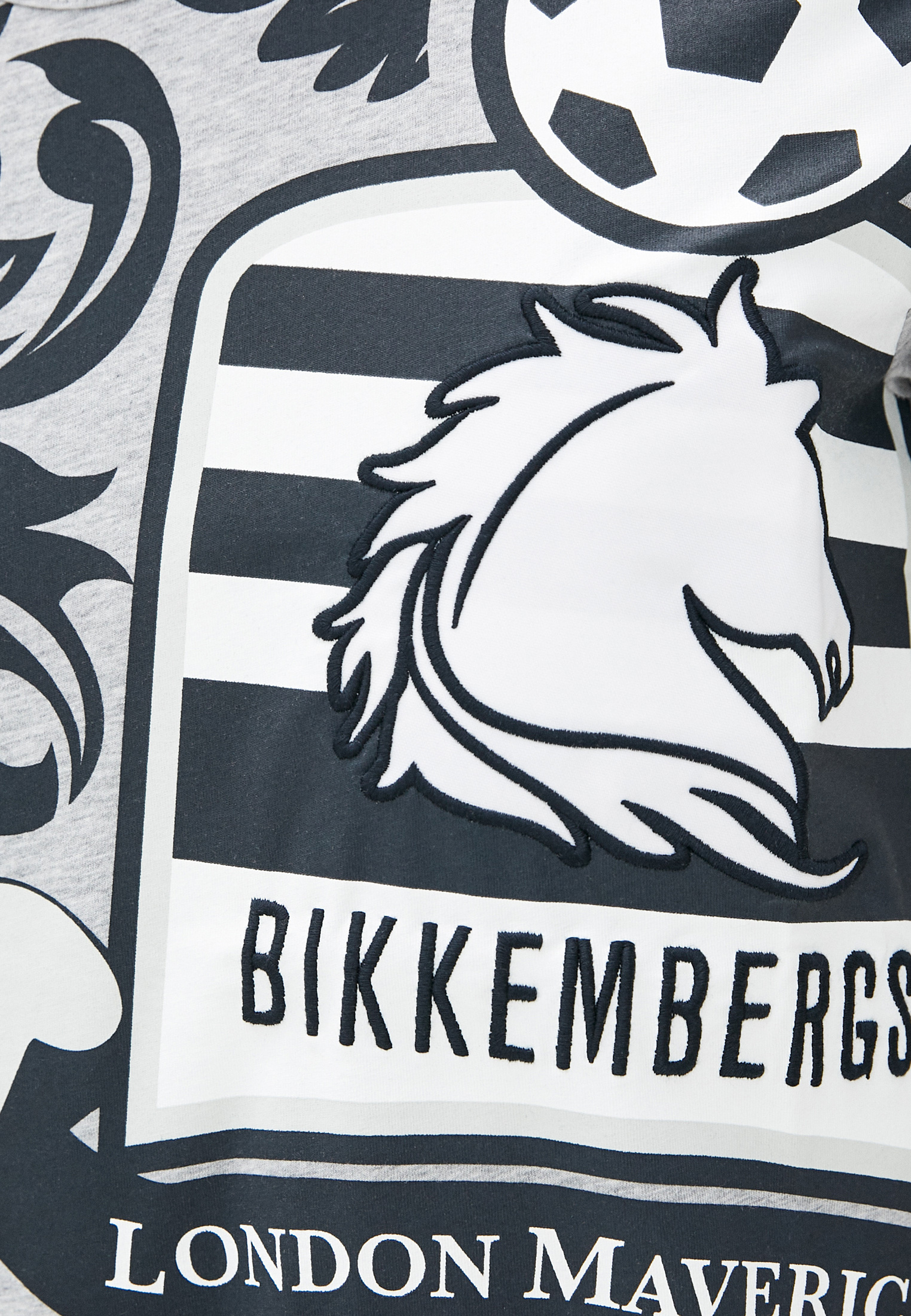 Мужская футболка Bikkembergs (Биккембергс) C452BE1B0391: изображение 5