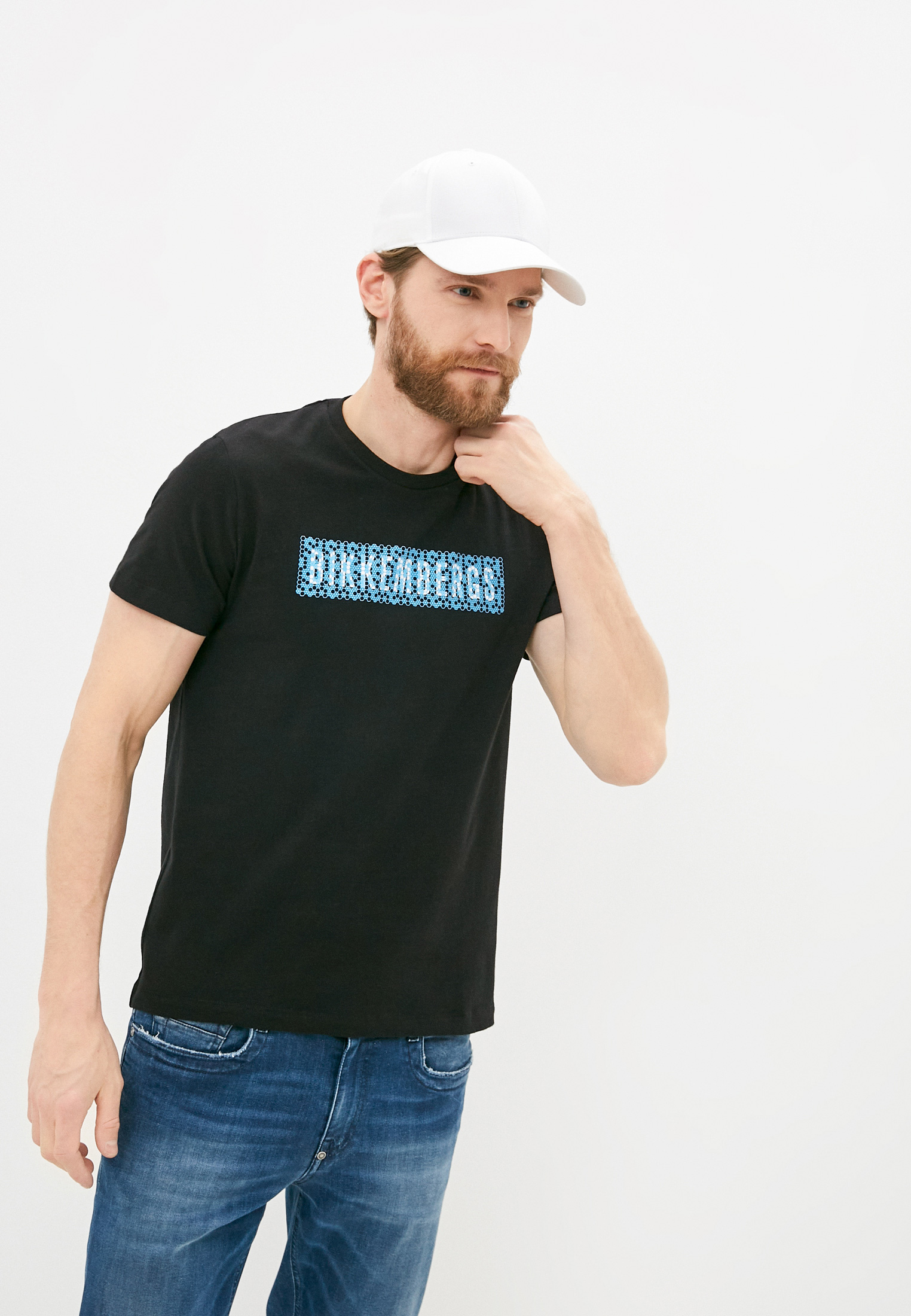 Мужская футболка Bikkembergs (Биккембергс) C 4 101 04 E 2231: изображение 1