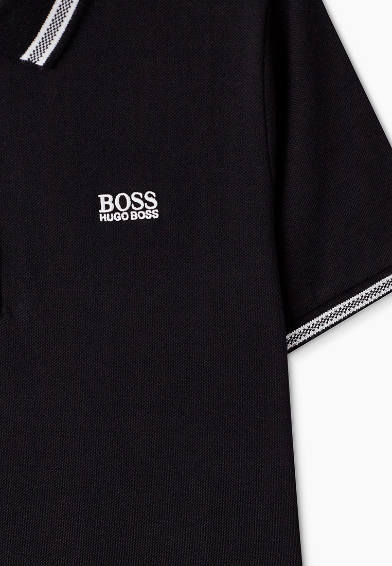 Поло футболки для мальчиков Boss (Босс) J25P12: изображение 3