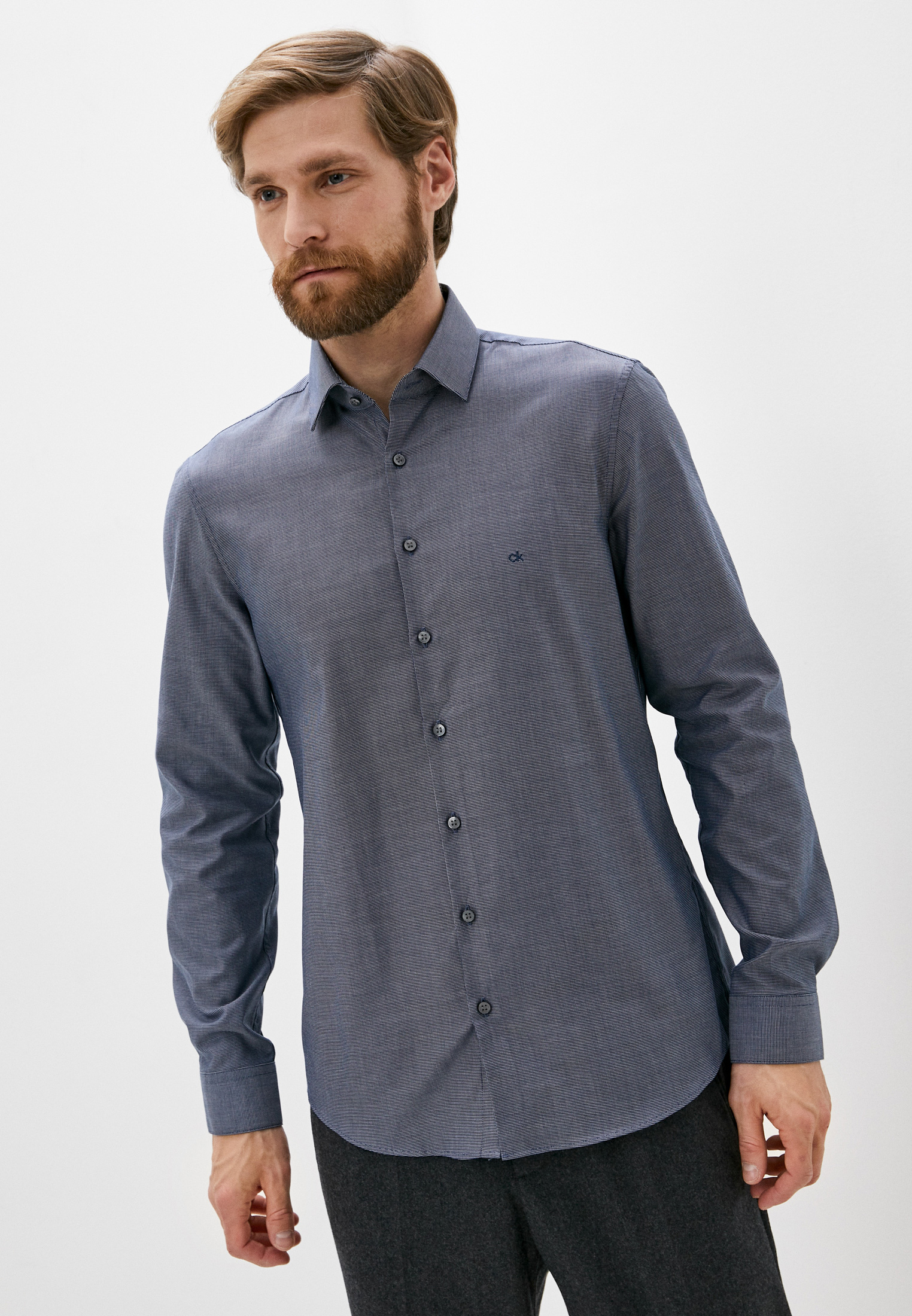 Рубашка с длинным рукавом Calvin Klein (Кельвин Кляйн) k10k106237: изображение 6