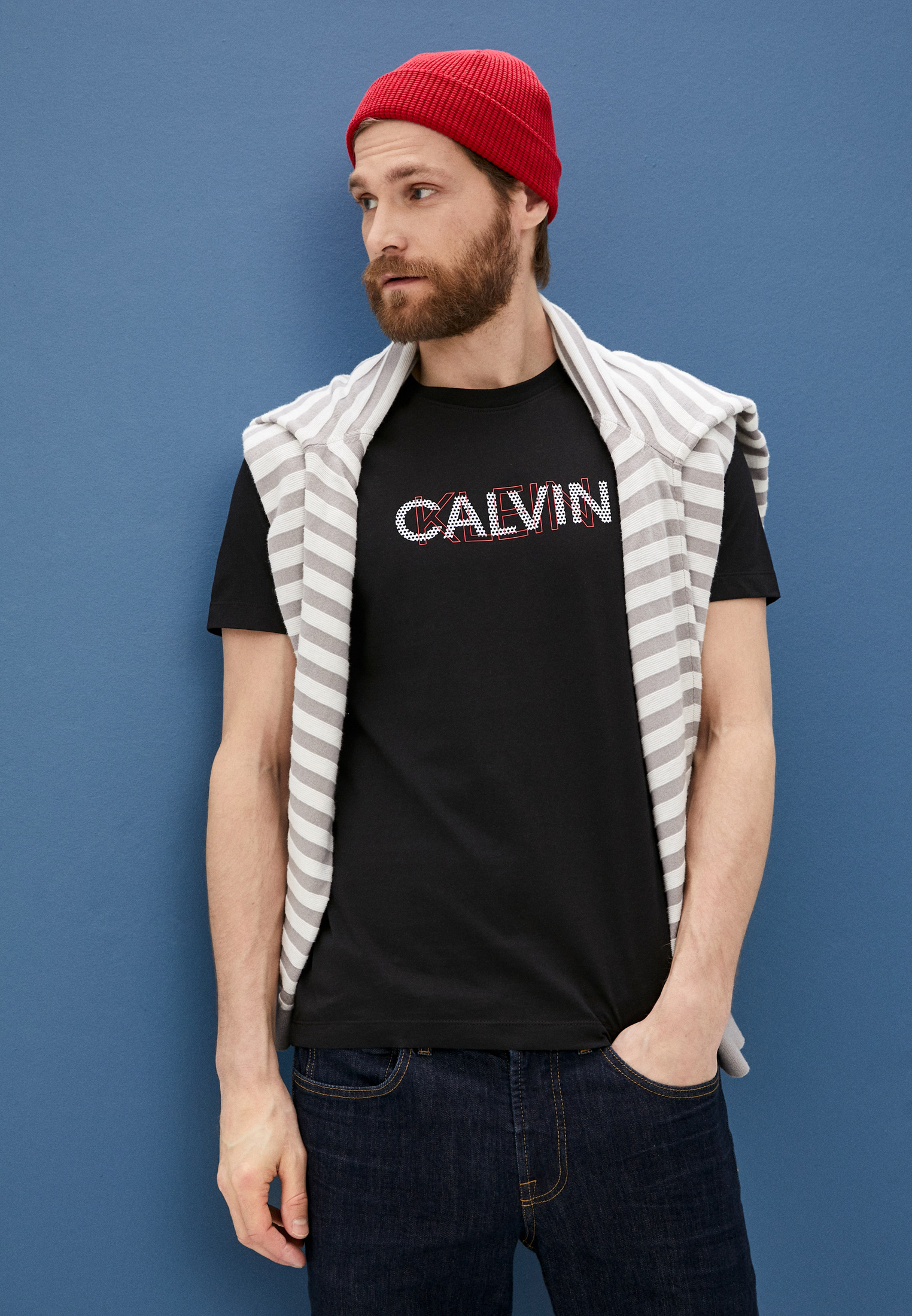 Мужская футболка Calvin Klein (Кельвин Кляйн) K10K106486: изображение 2