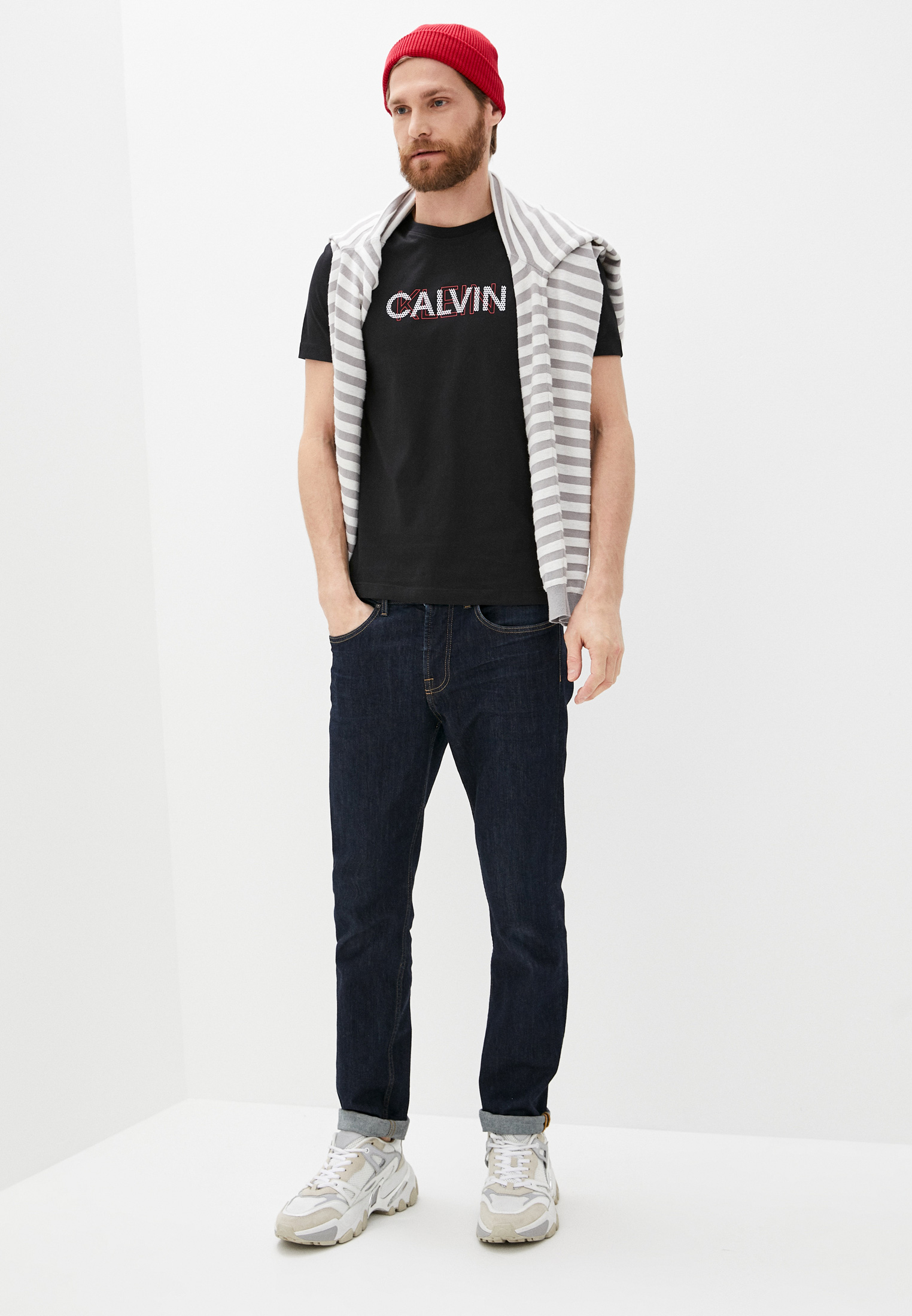 Мужская футболка Calvin Klein (Кельвин Кляйн) K10K106486: изображение 3
