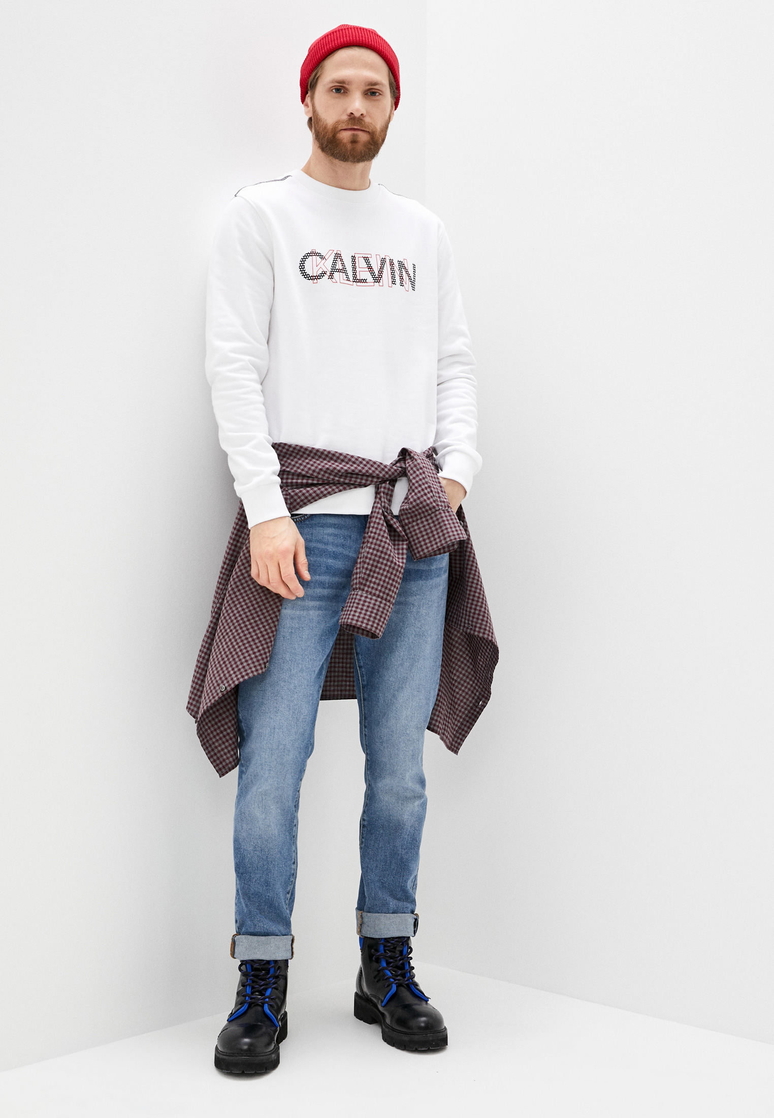 Мужская толстовка Calvin Klein (Кельвин Кляйн) K10K106482: изображение 3