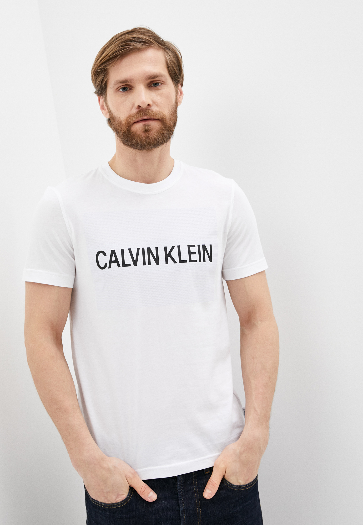 Мужская футболка Calvin Klein (Кельвин Кляйн) K10K106490: изображение 1