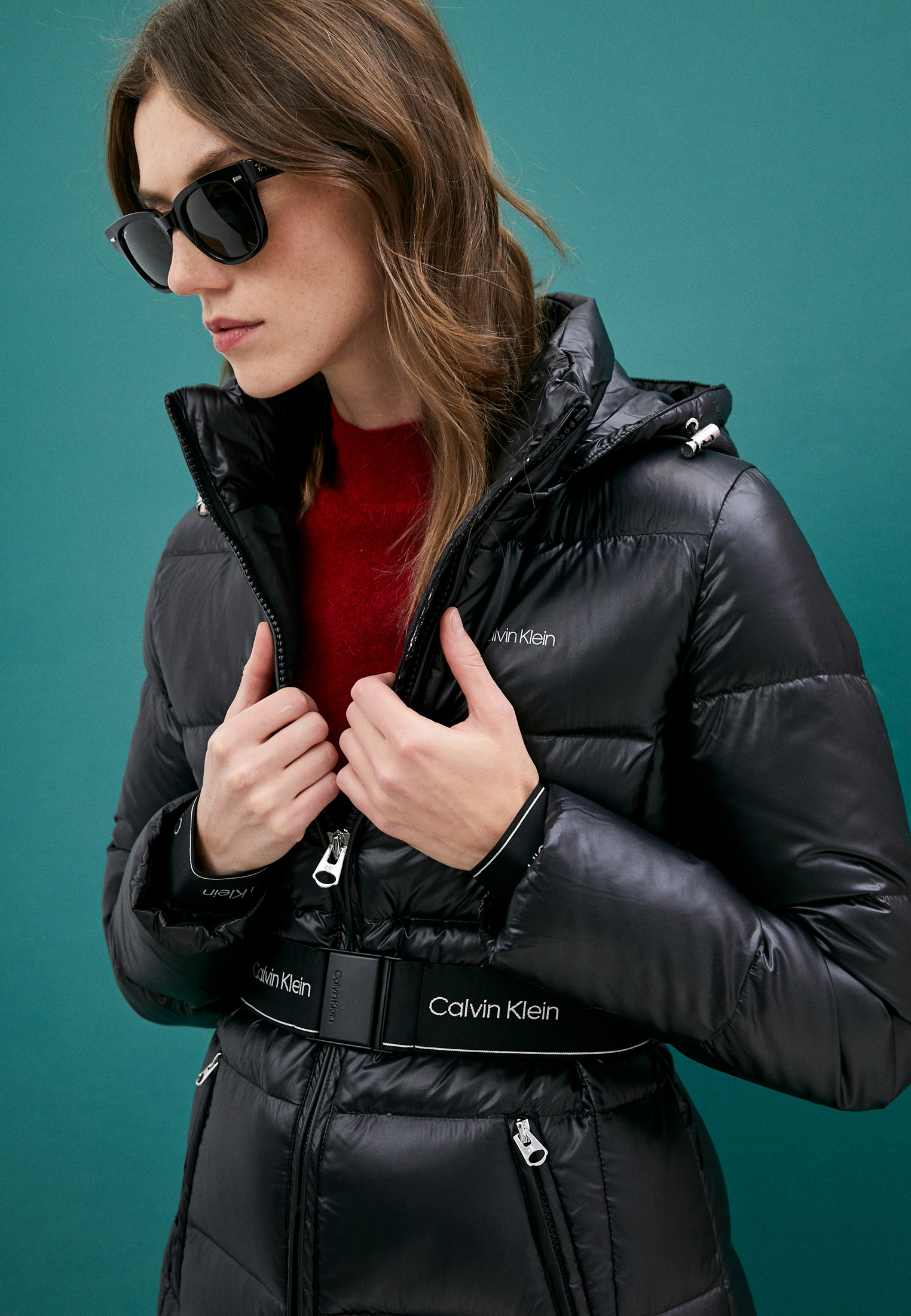 Утепленная куртка женская Calvin Klein (Кельвин Кляйн) K20K202309 купить за  30990 руб.
