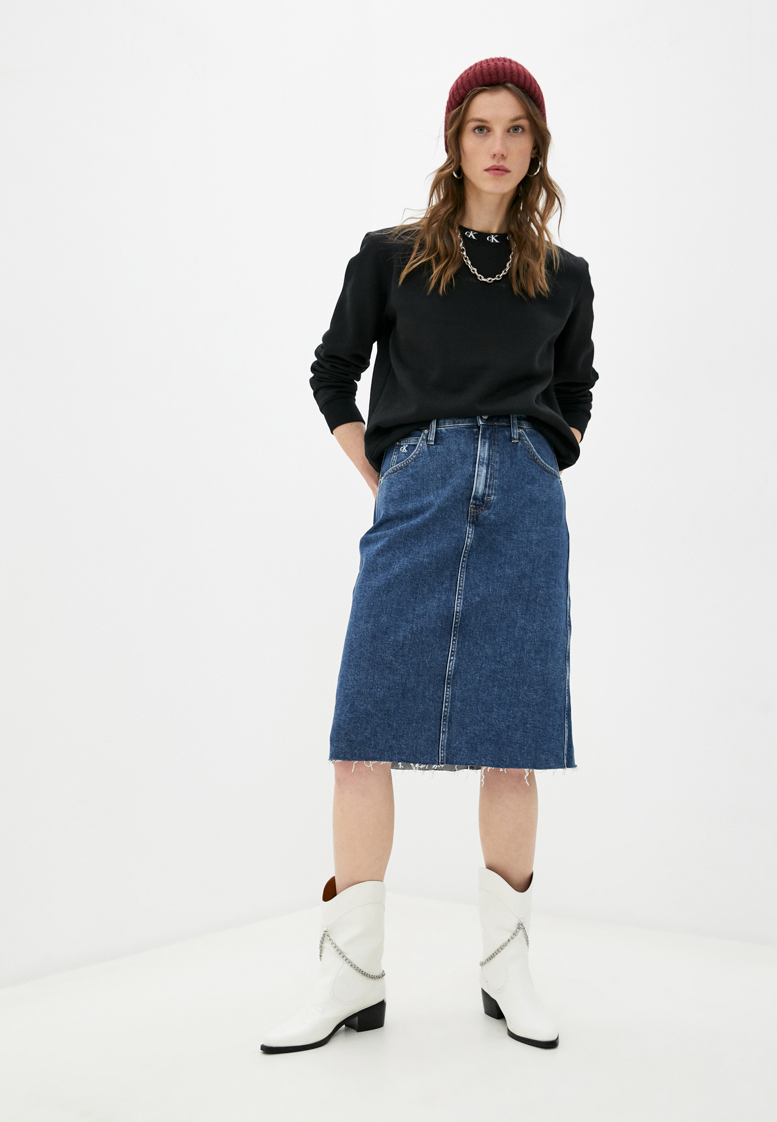 Свитер женский Calvin Klein Jeans J20J214810 купить за 7500 руб.