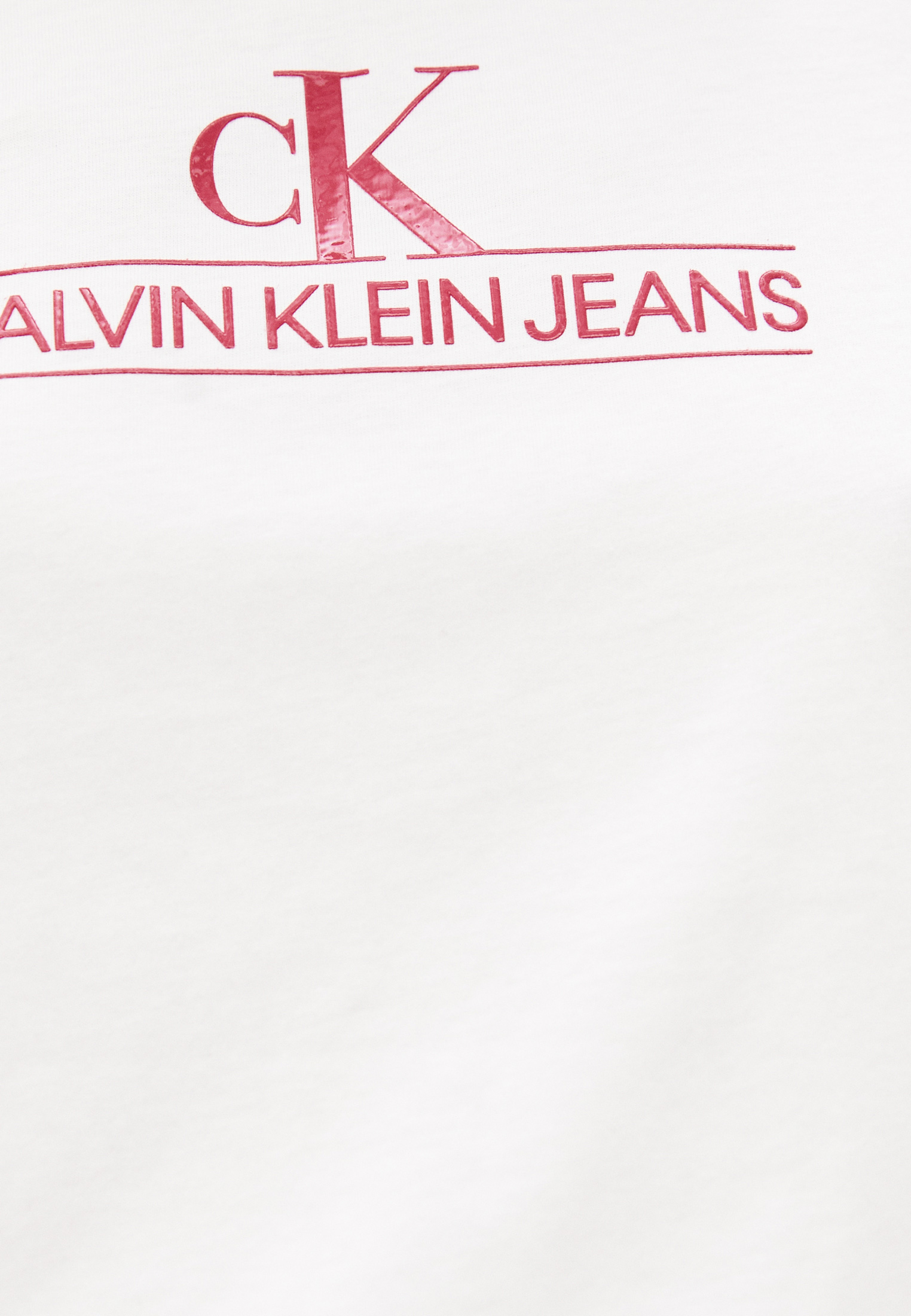 Футболка с коротким рукавом женский Calvin Klein Jeans J20J215614 купить за  5240 руб.