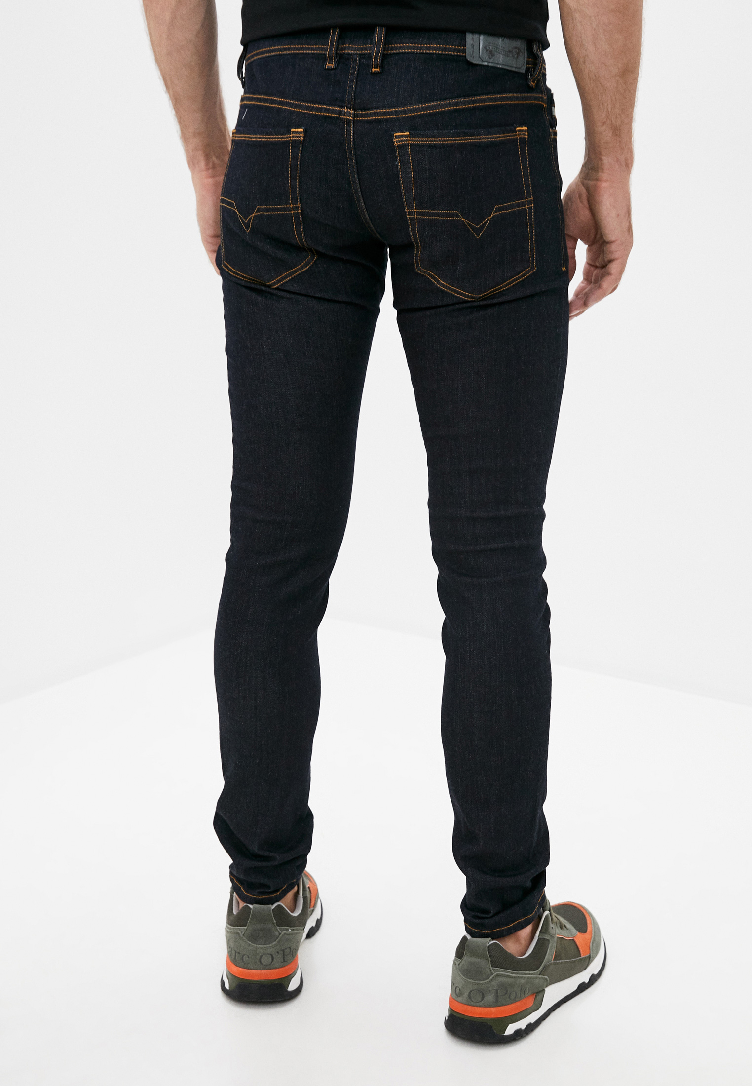 Мужские зауженные джинсы Diesel (Дизель) 00SYIDR0841: изображение 3