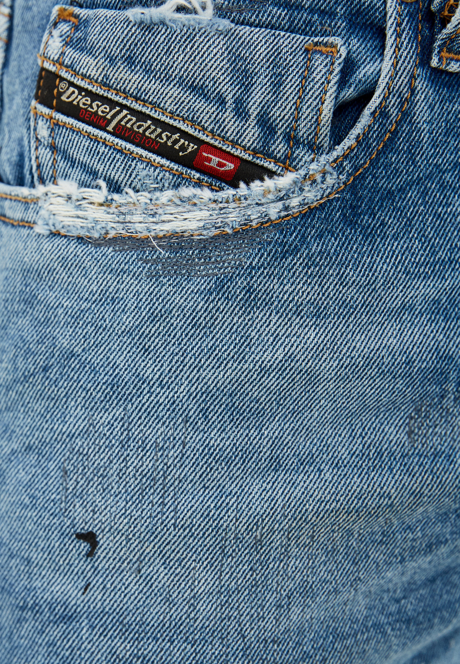 Мужские прямые джинсы Diesel (Дизель) 00SH3R0078B: изображение 4