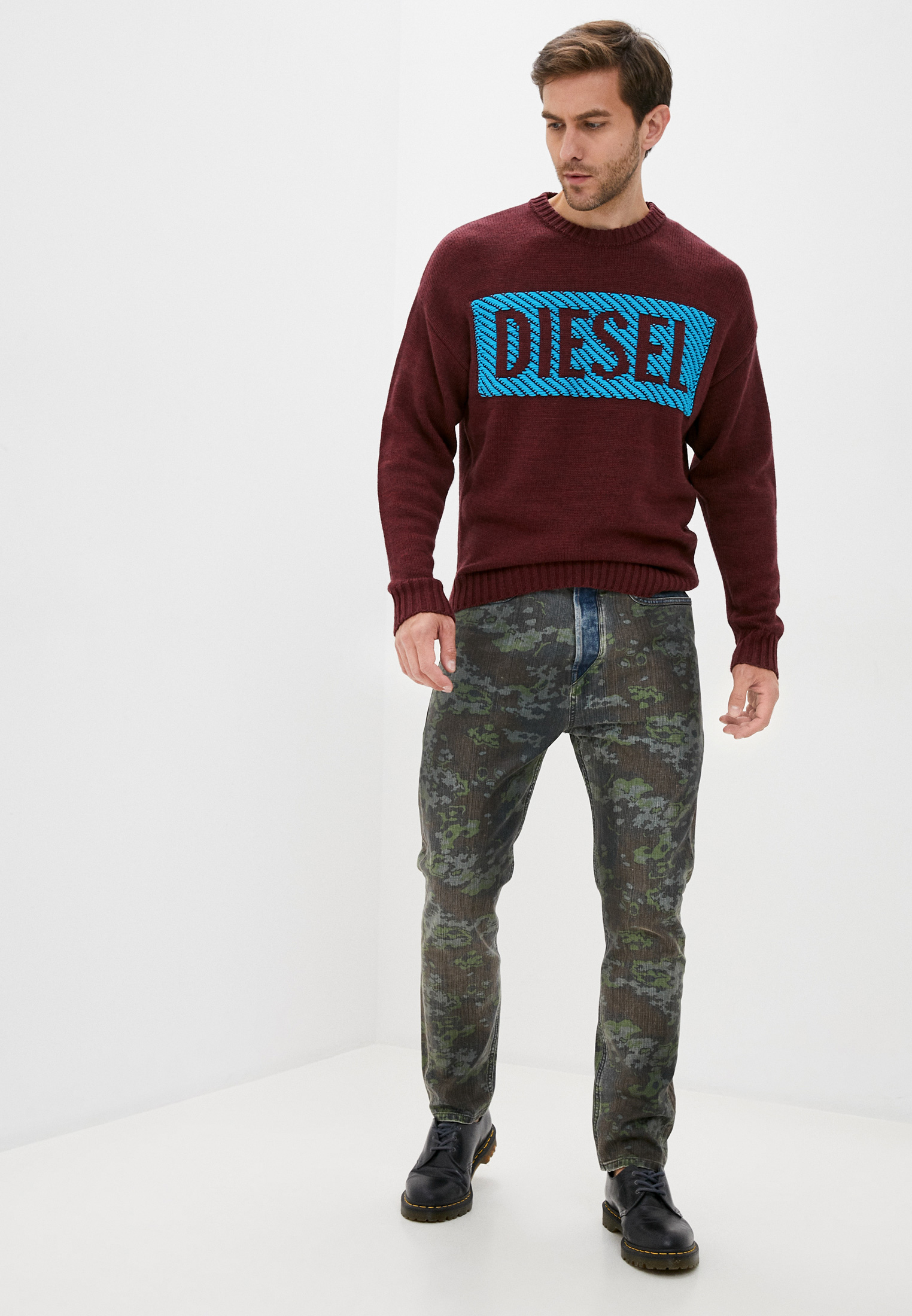 Мужские повседневные брюки Diesel (Дизель) 00SYKS0078E: изображение 2