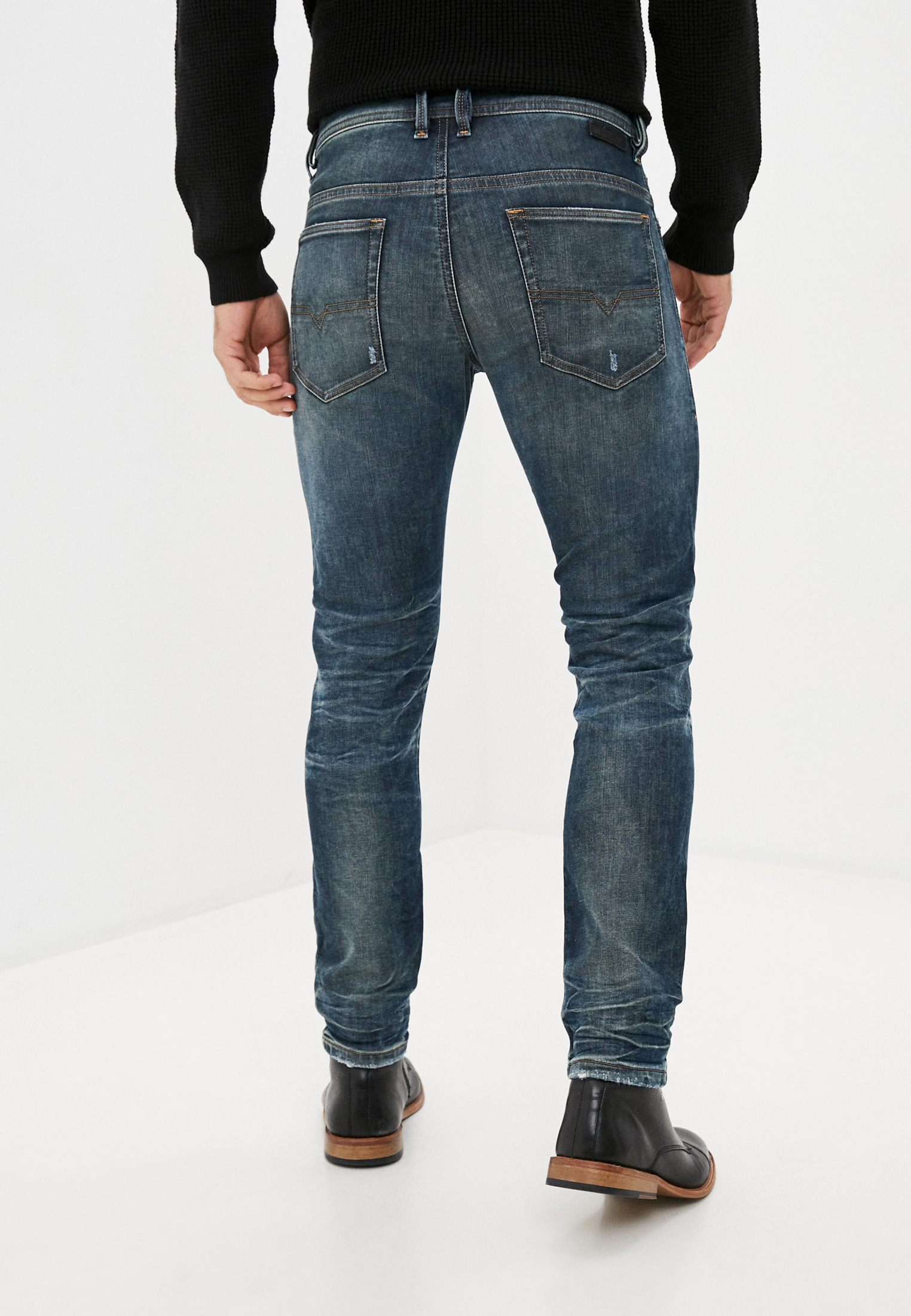 Мужские зауженные джинсы Diesel (Дизель) 00SE3D087AI: изображение 3