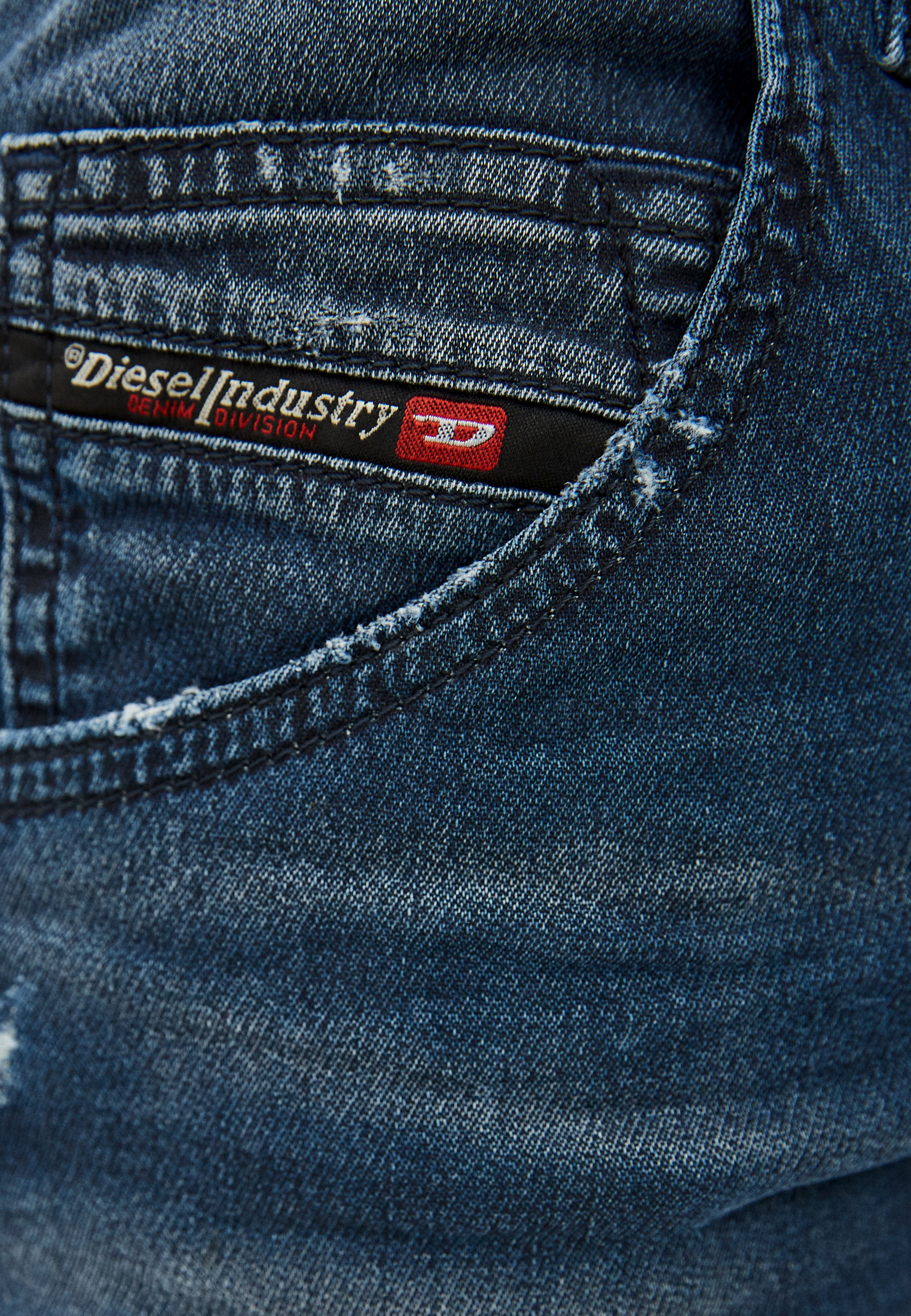 Мужские прямые джинсы Diesel (Дизель) 00SU3F083AS: изображение 4