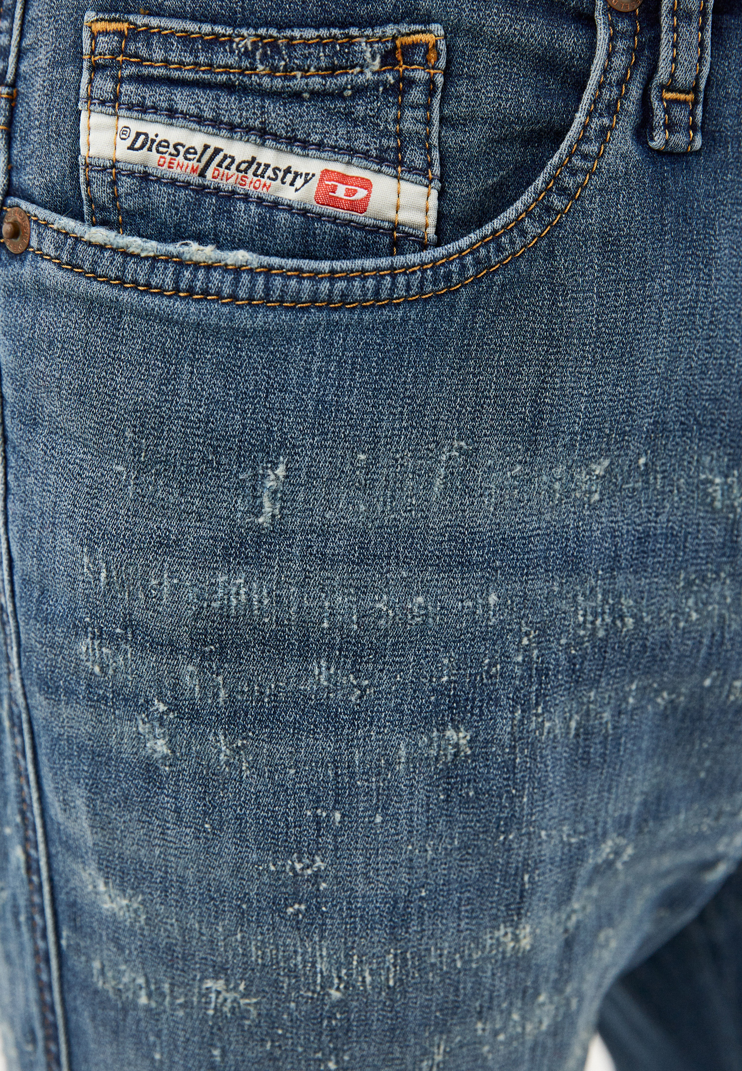 Мужские зауженные джинсы Diesel (Дизель) 00SY8V069HG: изображение 4
