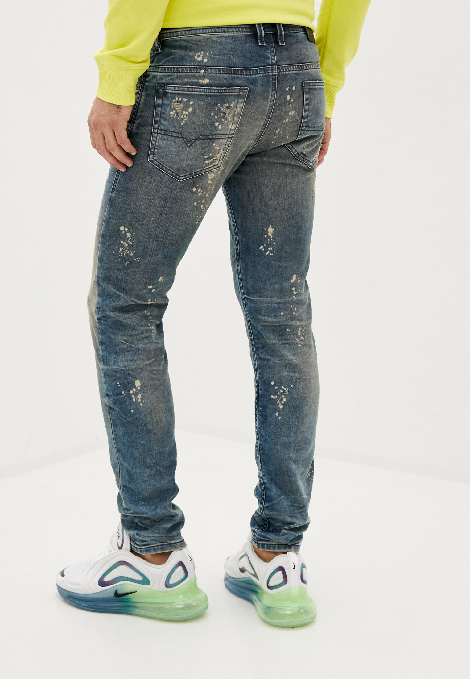 Мужские зауженные джинсы Diesel (Дизель) 00SE3D0870X: изображение 3