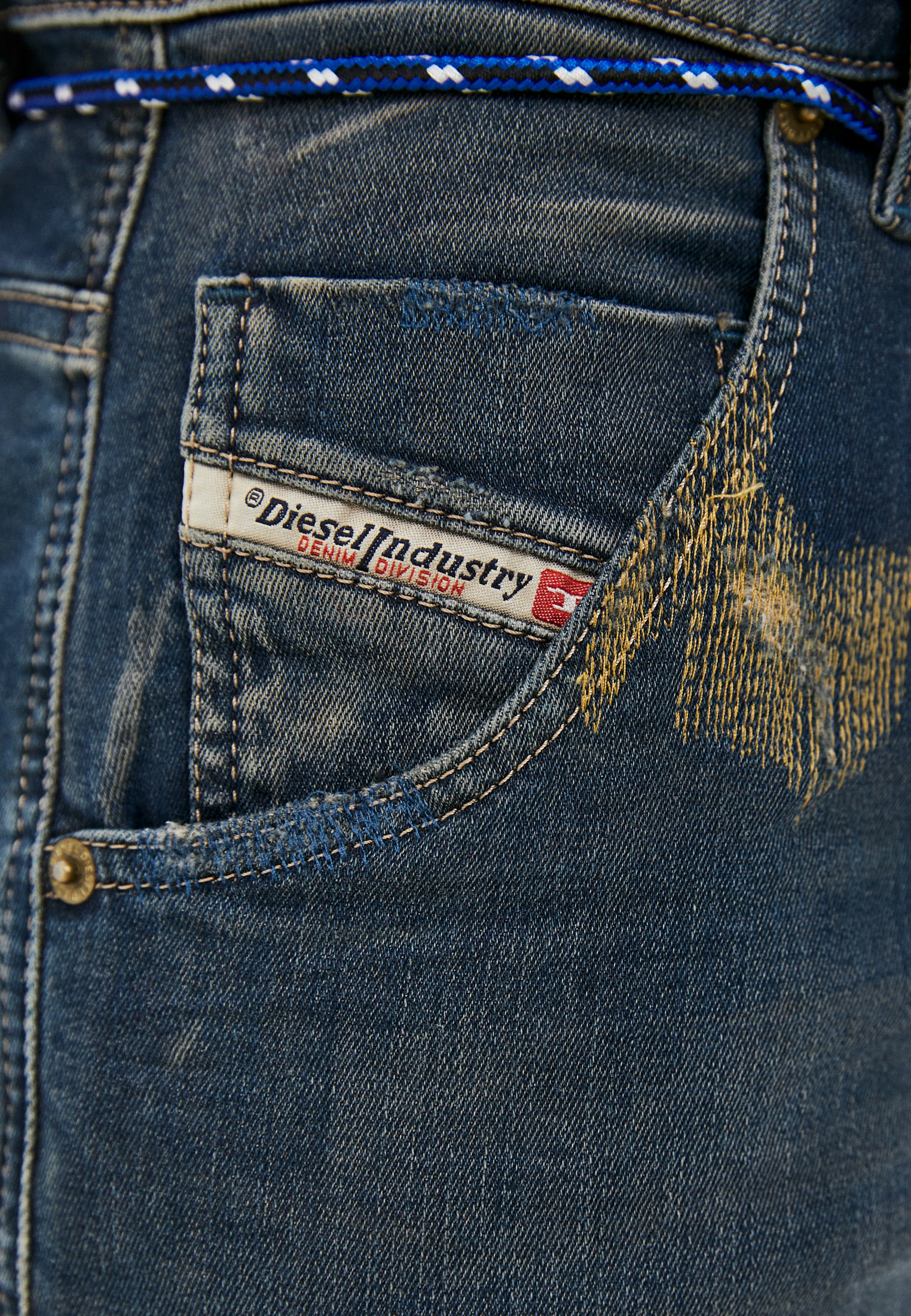 Мужские зауженные джинсы Diesel (Дизель) 00S2IK0870Z: изображение 4