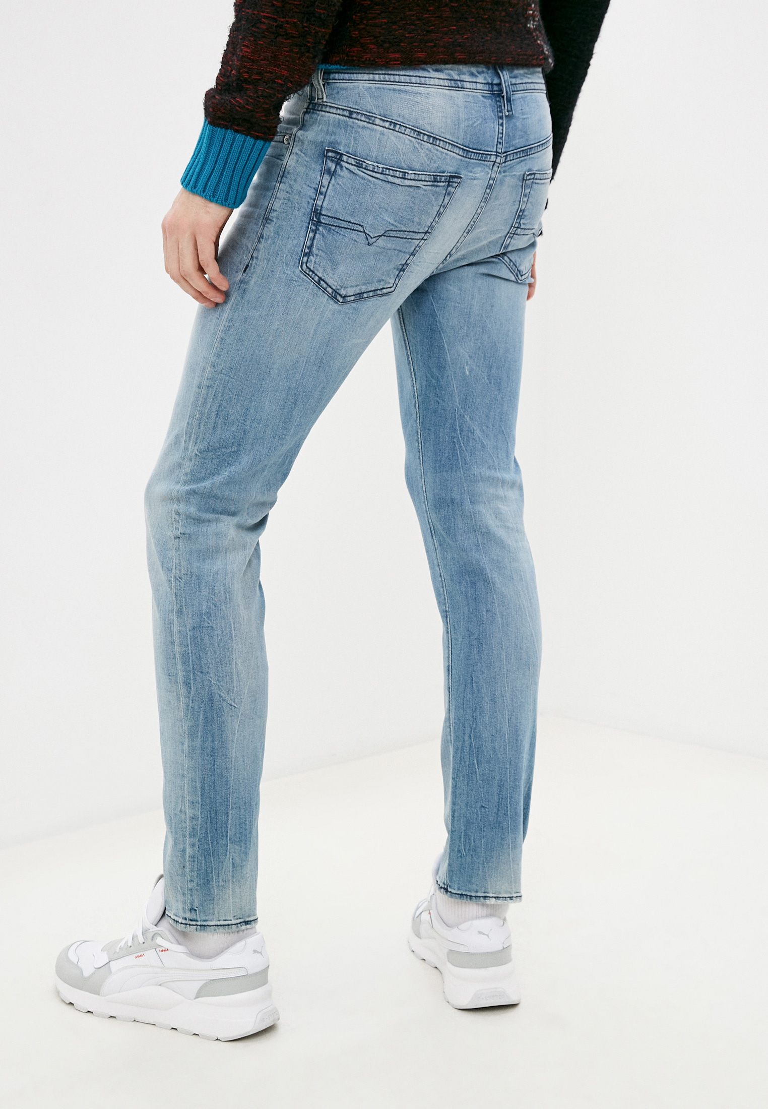 Мужские прямые джинсы Diesel (Дизель) 00SDHB081AL: изображение 3