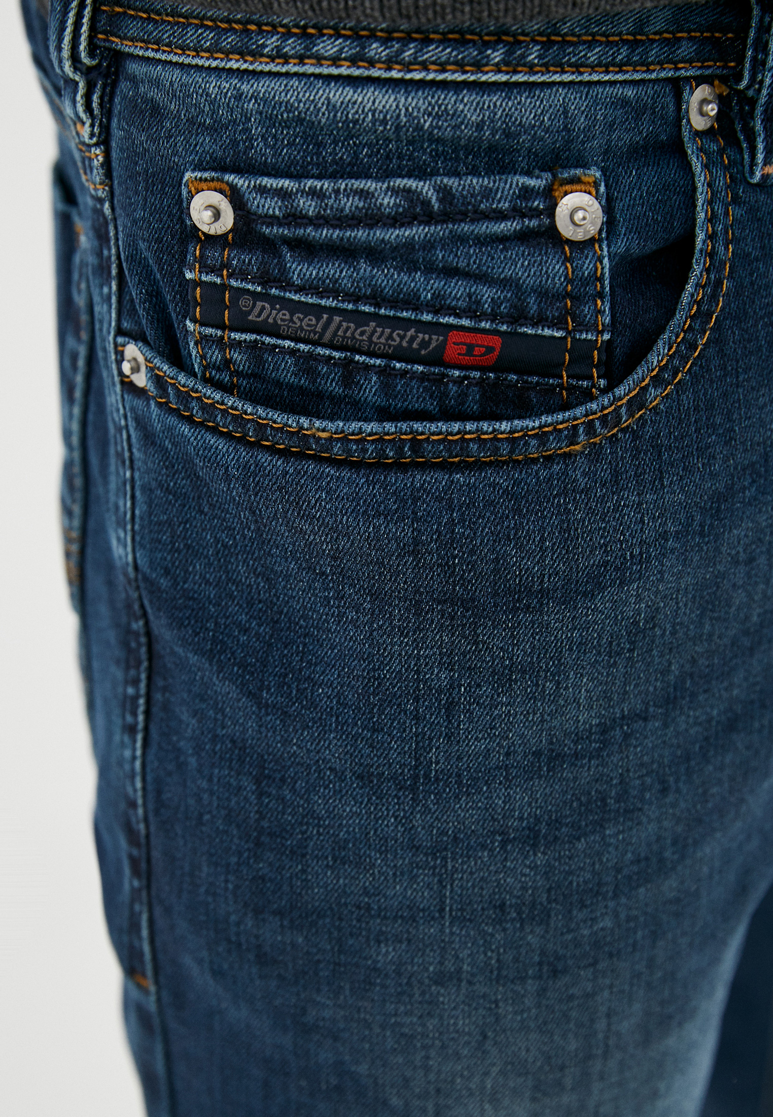 Мужские прямые джинсы Diesel (Дизель) 00ADS2084BU: изображение 4
