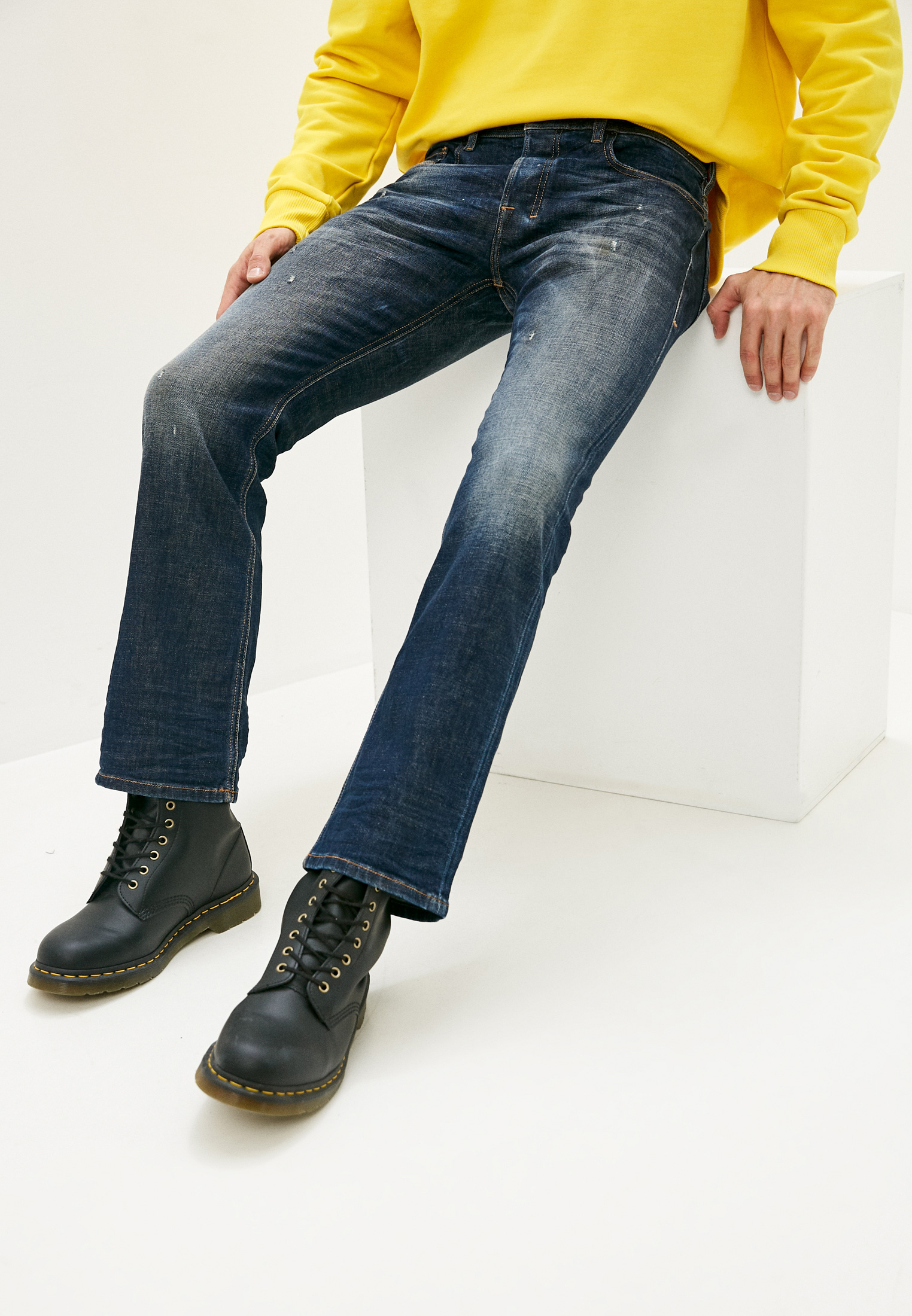 Мужские прямые джинсы Diesel (Дизель) 00ADS2087AT: изображение 1