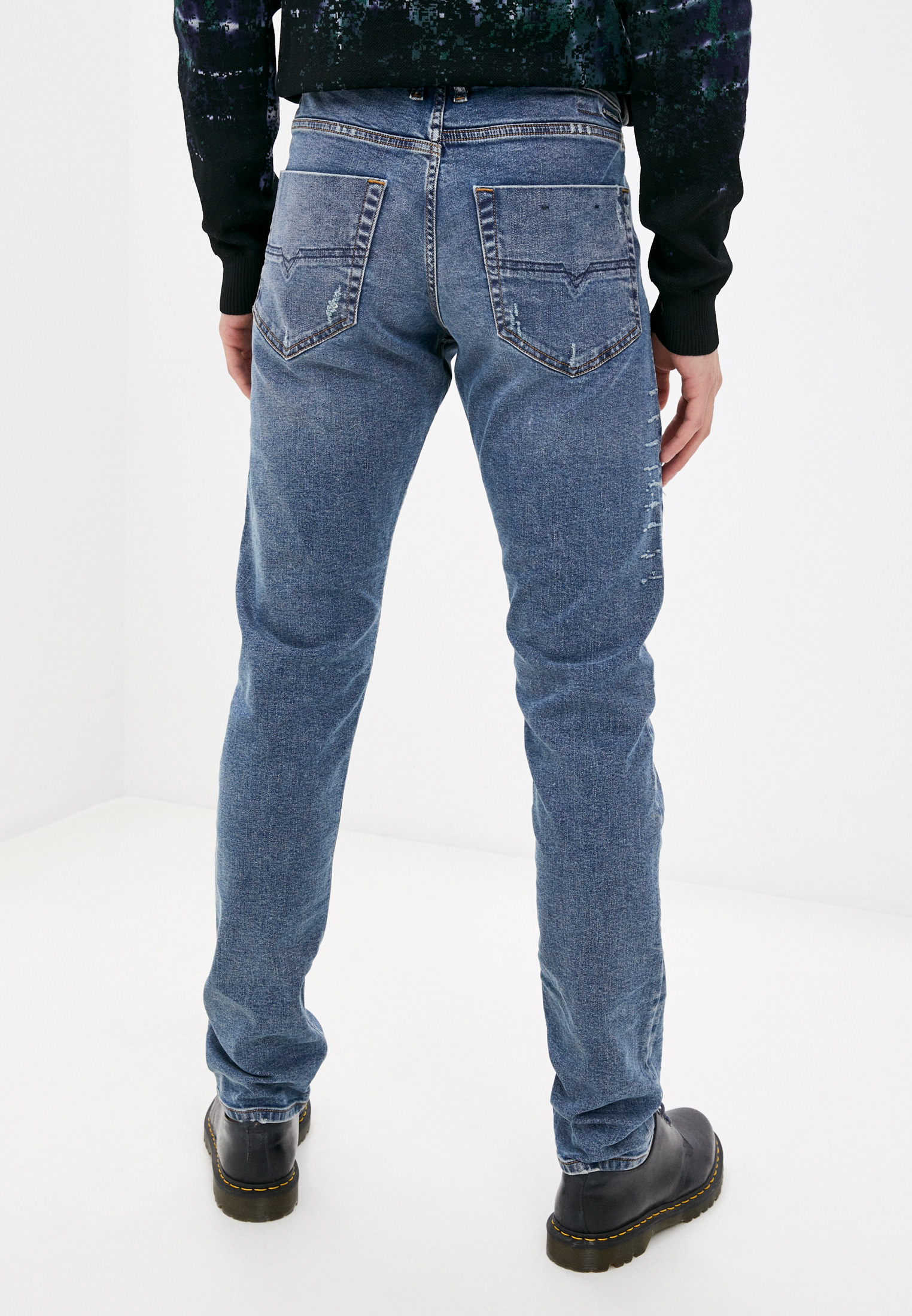 Мужские зауженные джинсы Diesel (Дизель) 00CKRJ080AC: изображение 3