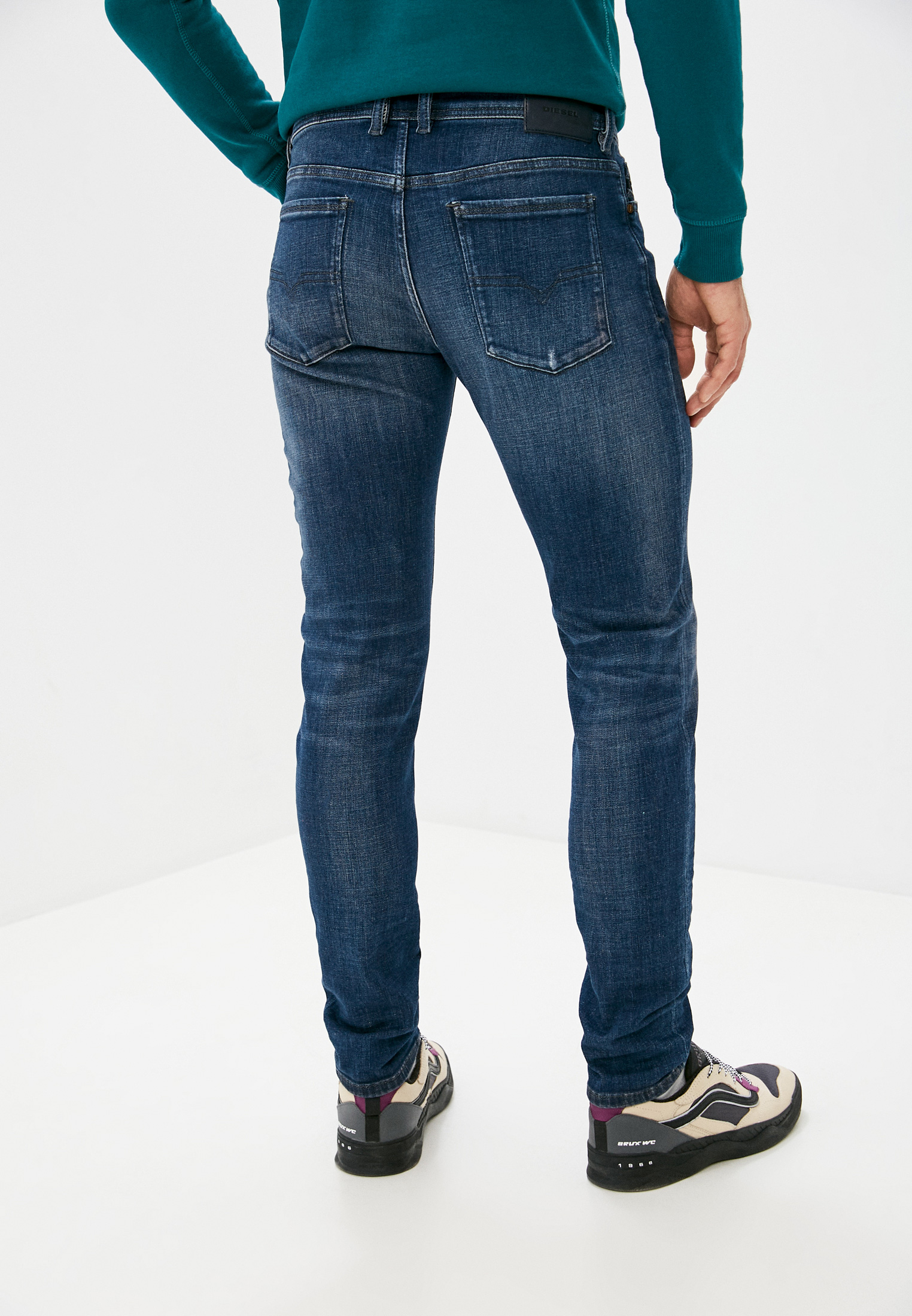 Мужские зауженные джинсы Diesel (Дизель) 00S7VG084UI: изображение 3