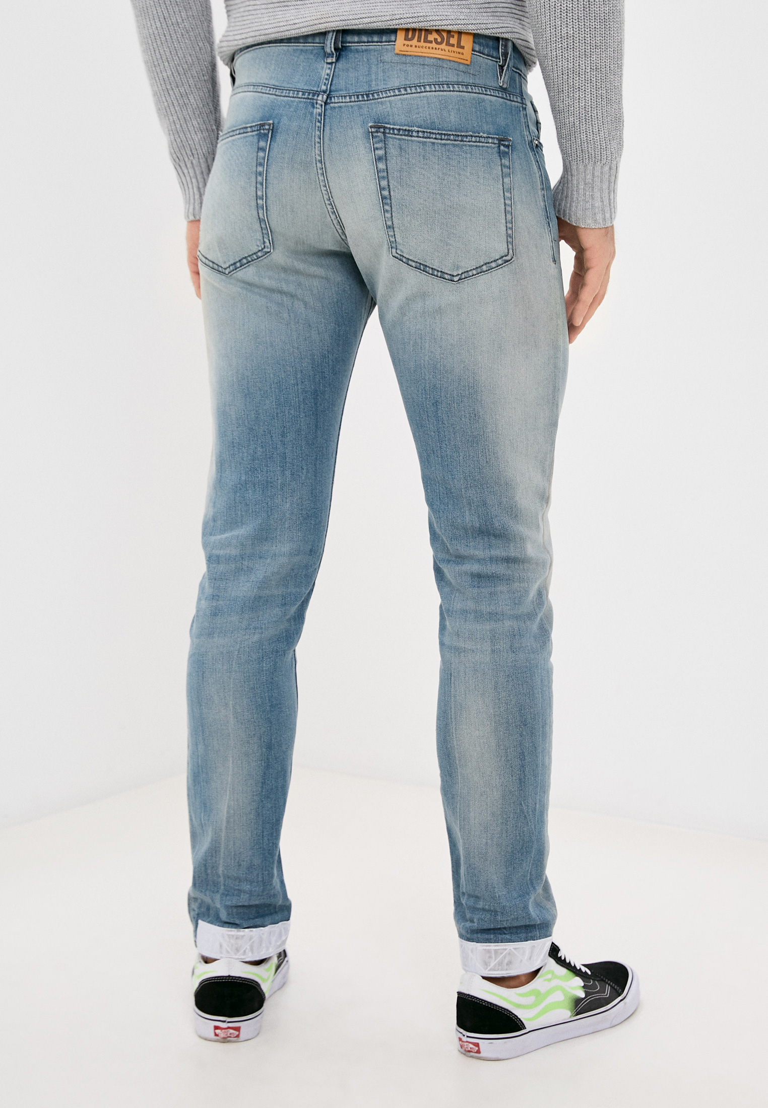 Мужские зауженные джинсы Diesel (Дизель) 00SPW5081AP: изображение 3