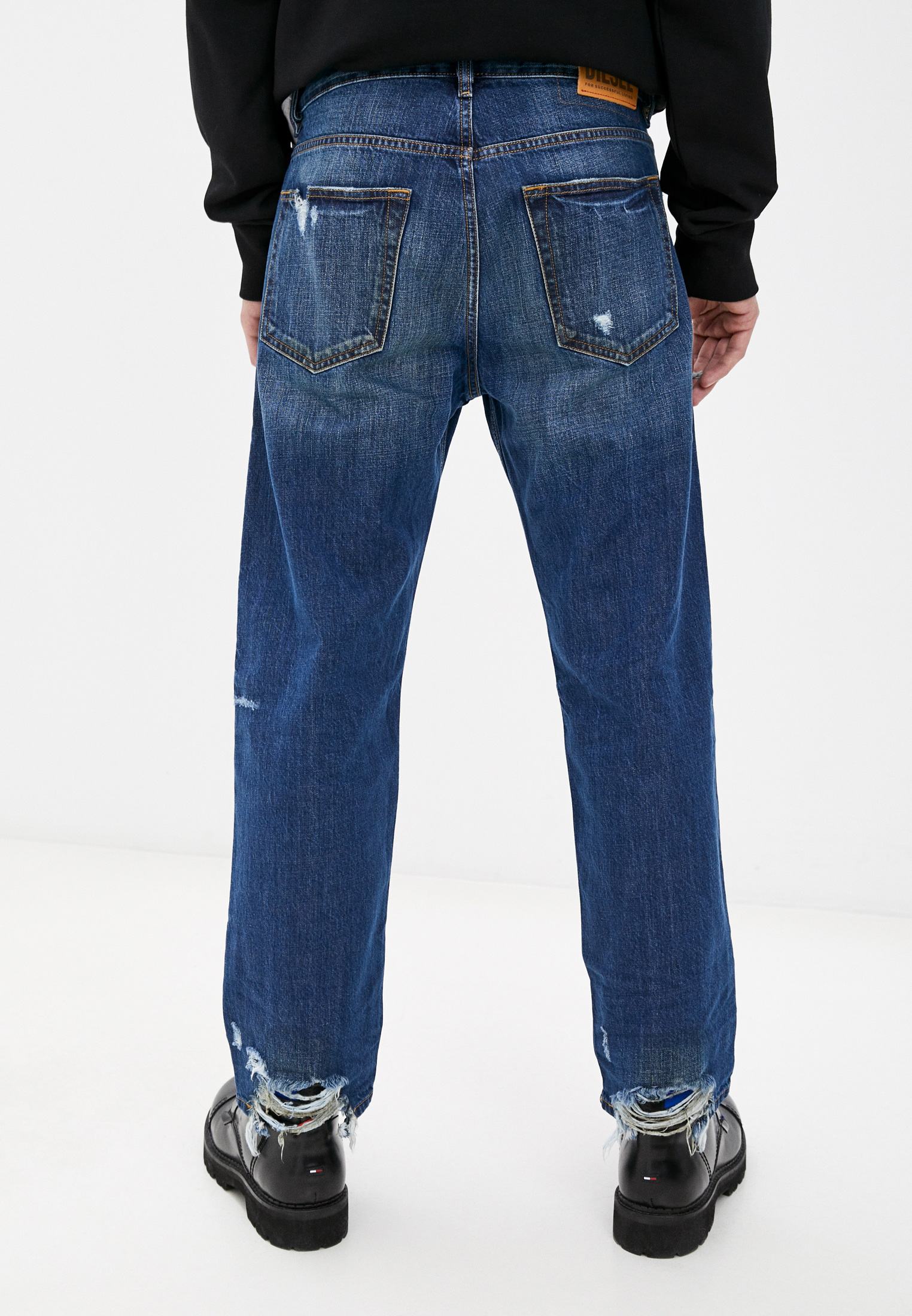Мужские прямые джинсы Diesel (Дизель) 00SSLE080AH: изображение 3