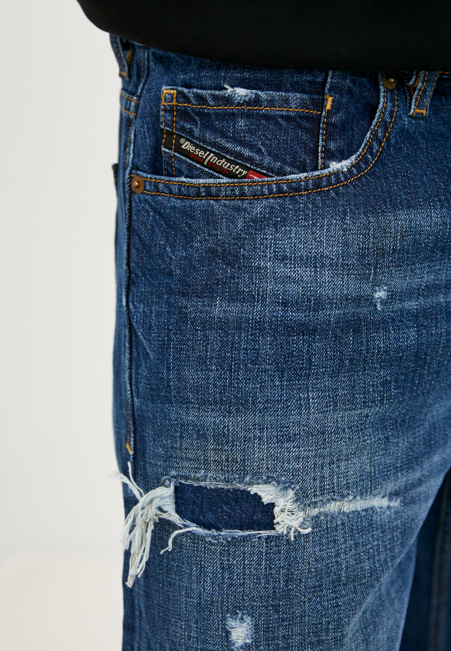 Мужские прямые джинсы Diesel (Дизель) 00SSLE080AH: изображение 4