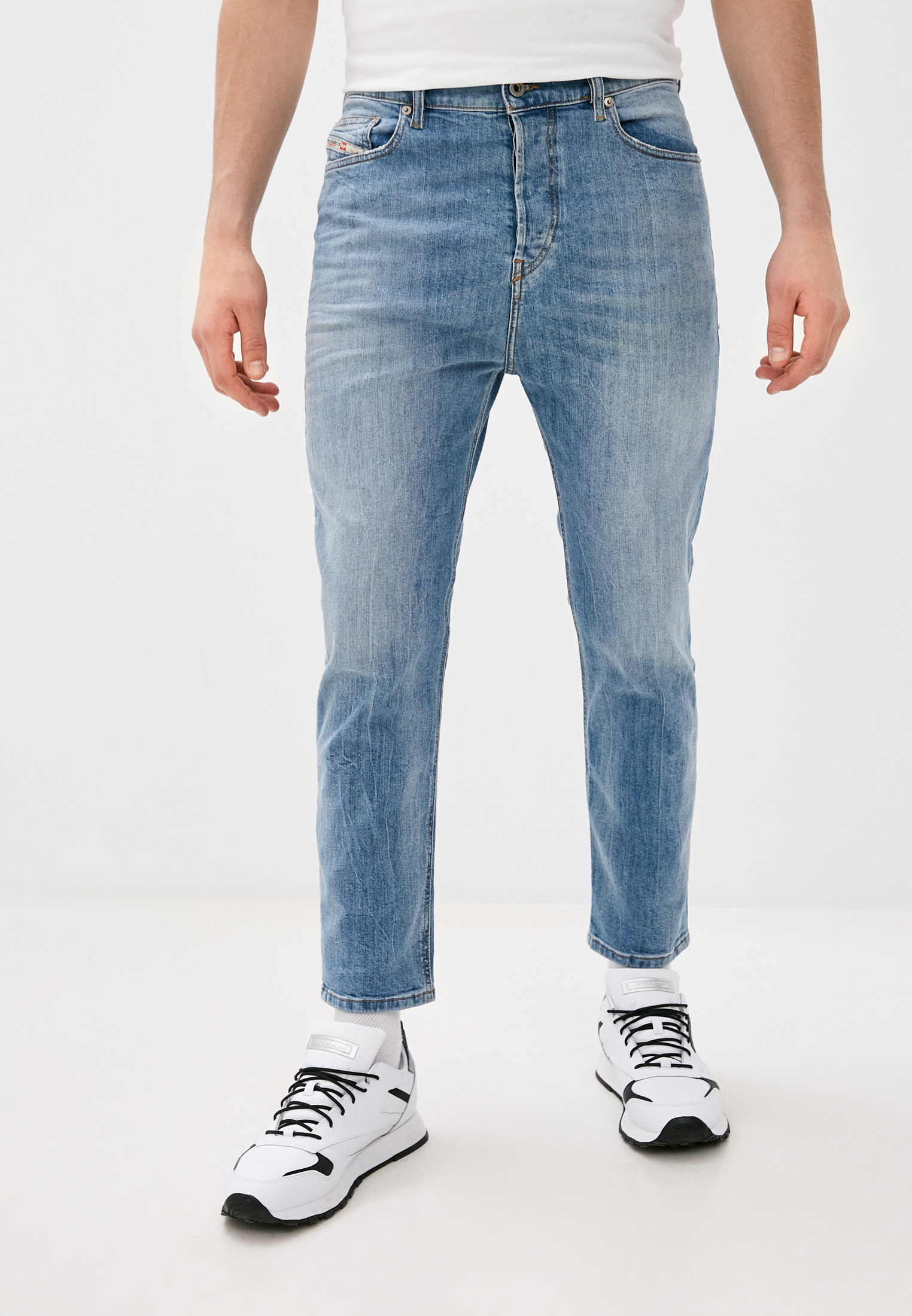 Мужские зауженные джинсы Diesel (Дизель) 00SSPZ081AL: изображение 1