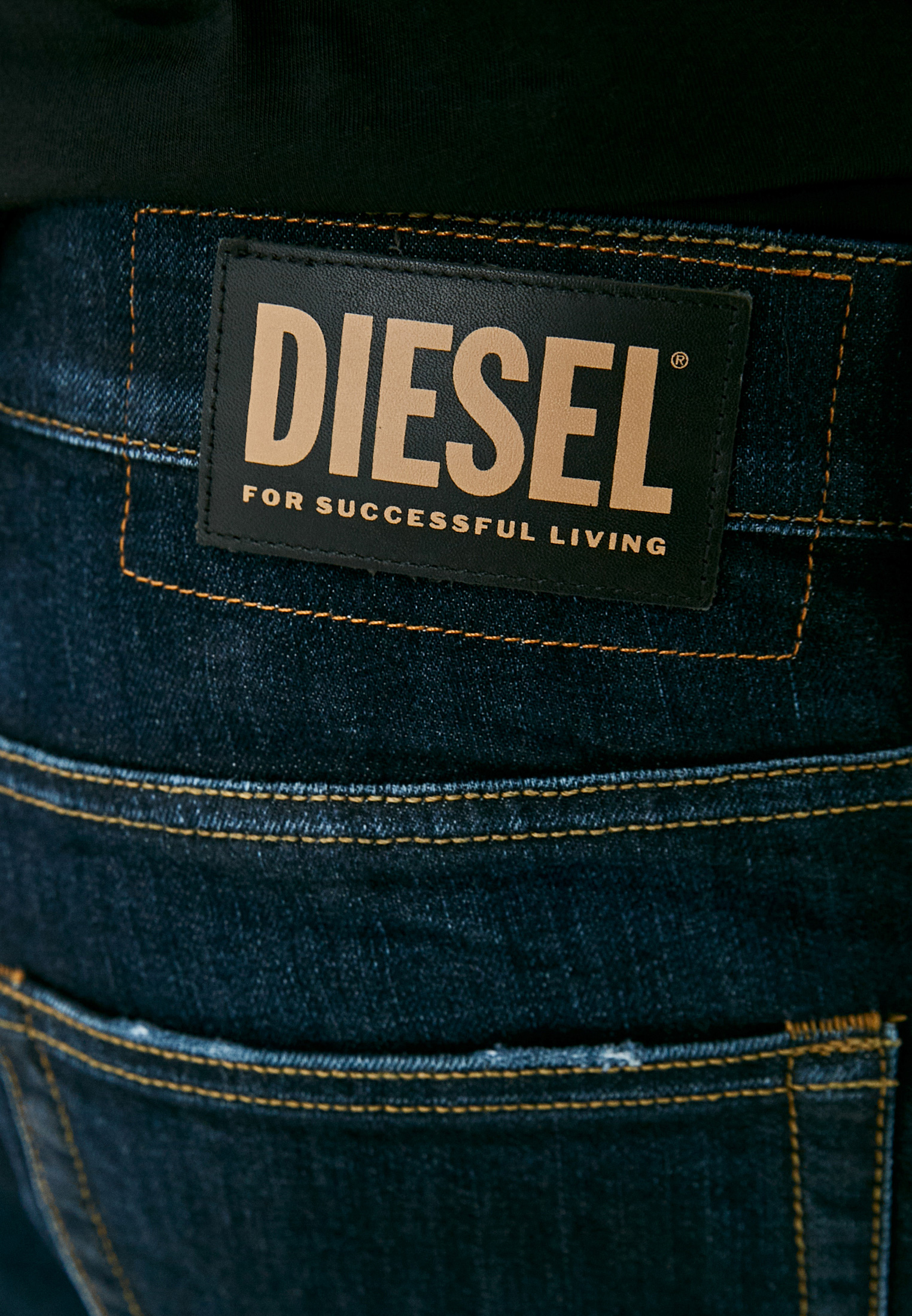 Мужские зауженные джинсы Diesel (Дизель) 00SSQ4081AT: изображение 4