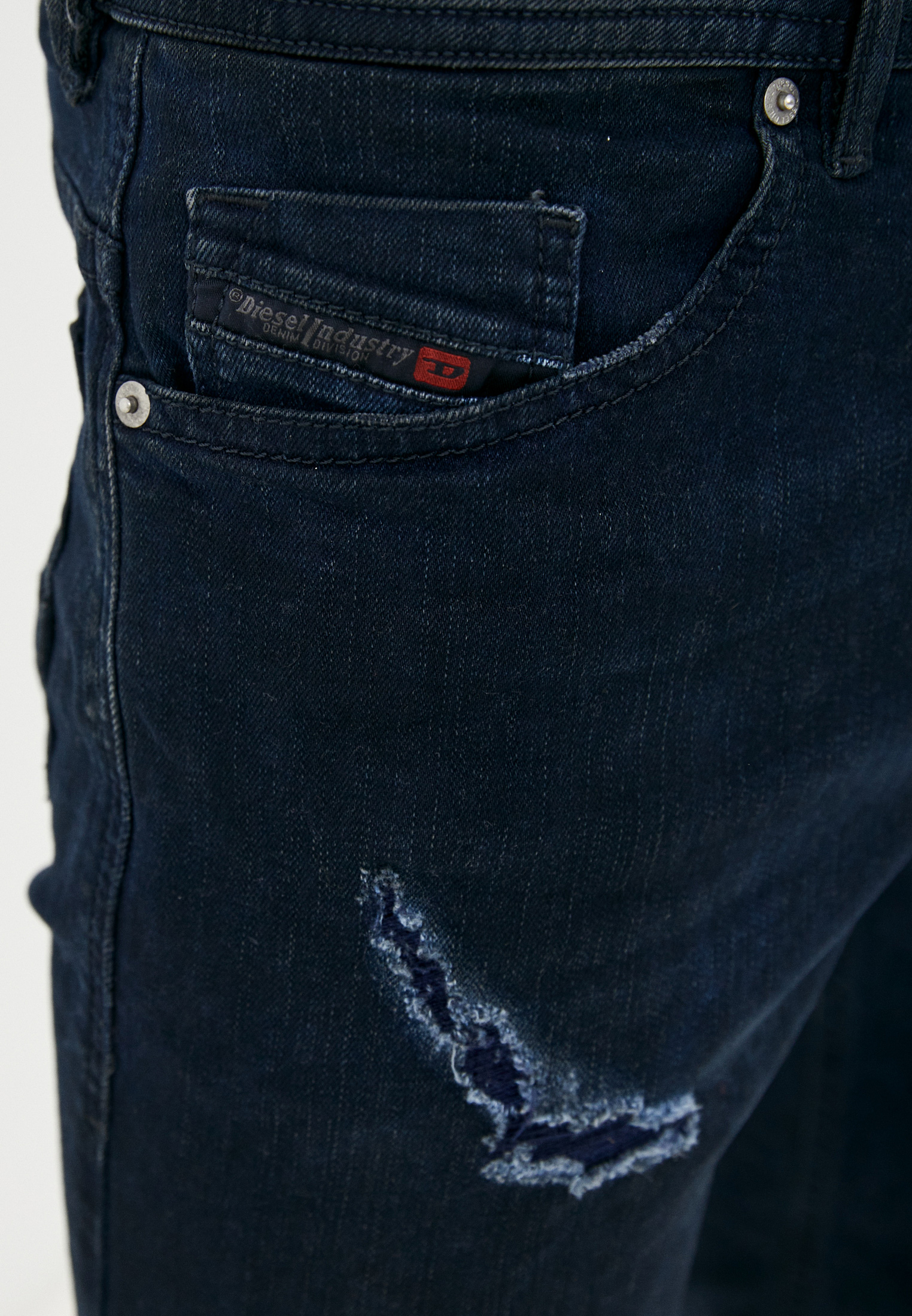 Мужские зауженные джинсы Diesel (Дизель) 00SW1Q084ND: изображение 4