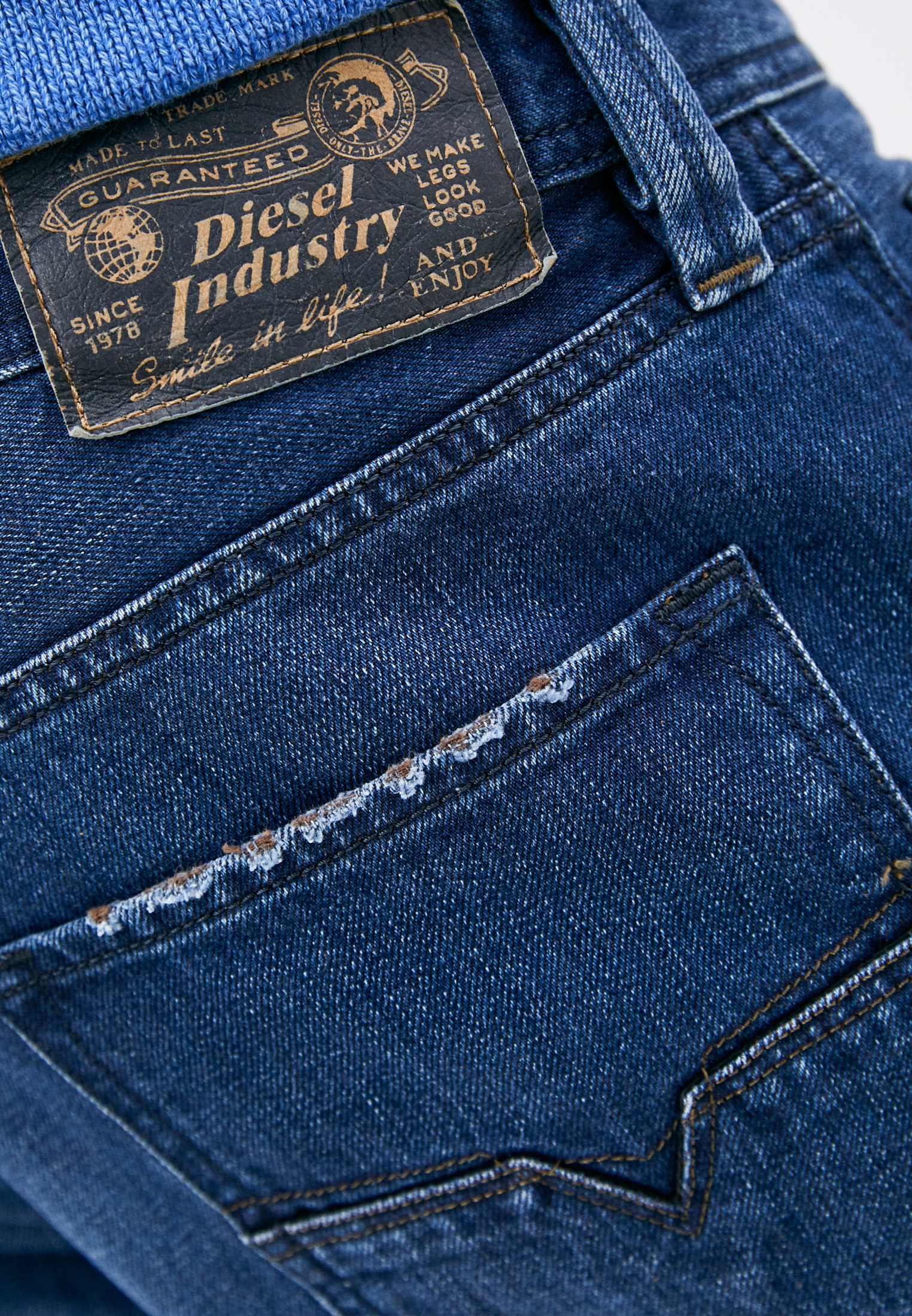Мужские зауженные джинсы Diesel (Дизель) 00SU1XR3L48: изображение 8