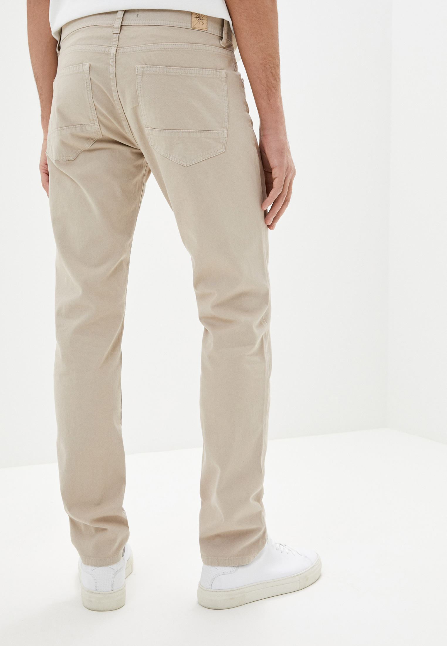 Мужские повседневные брюки JIMMY SANDERS (Джимми Сандерс) 19W PM11002 BEIGE: изображение 3
