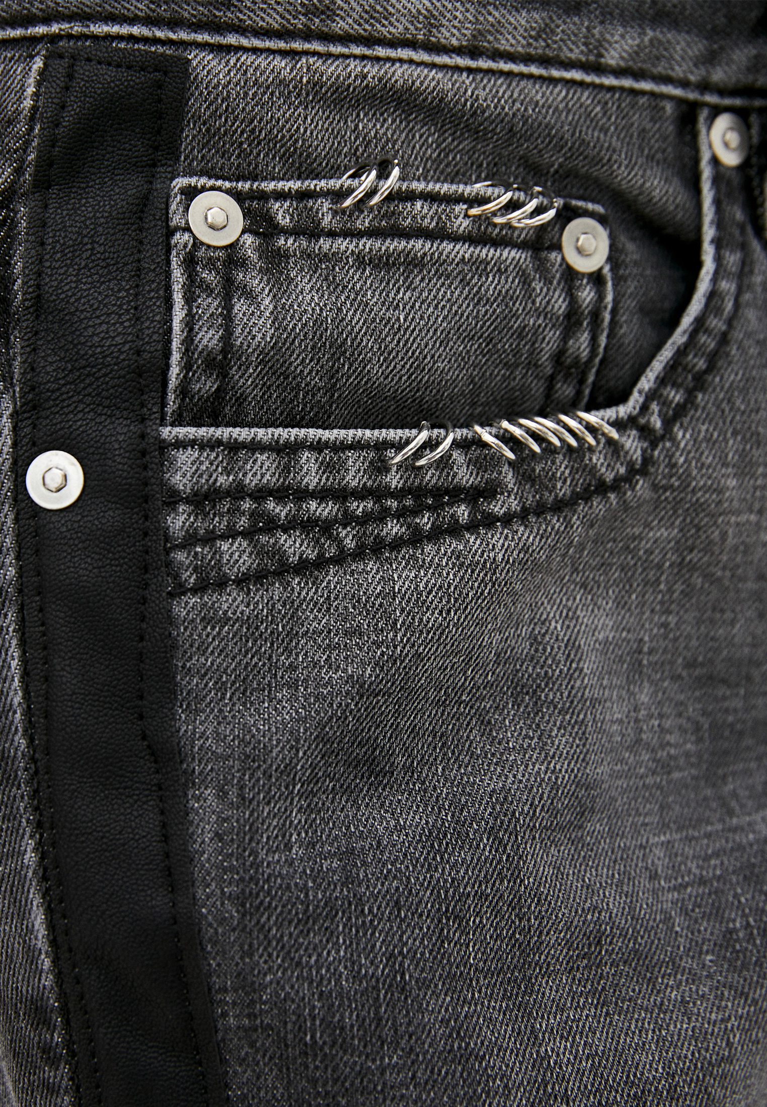 Мужские зауженные джинсы Just Cavalli (Джаст Кавалли) S01LA0090 N31657: изображение 5
