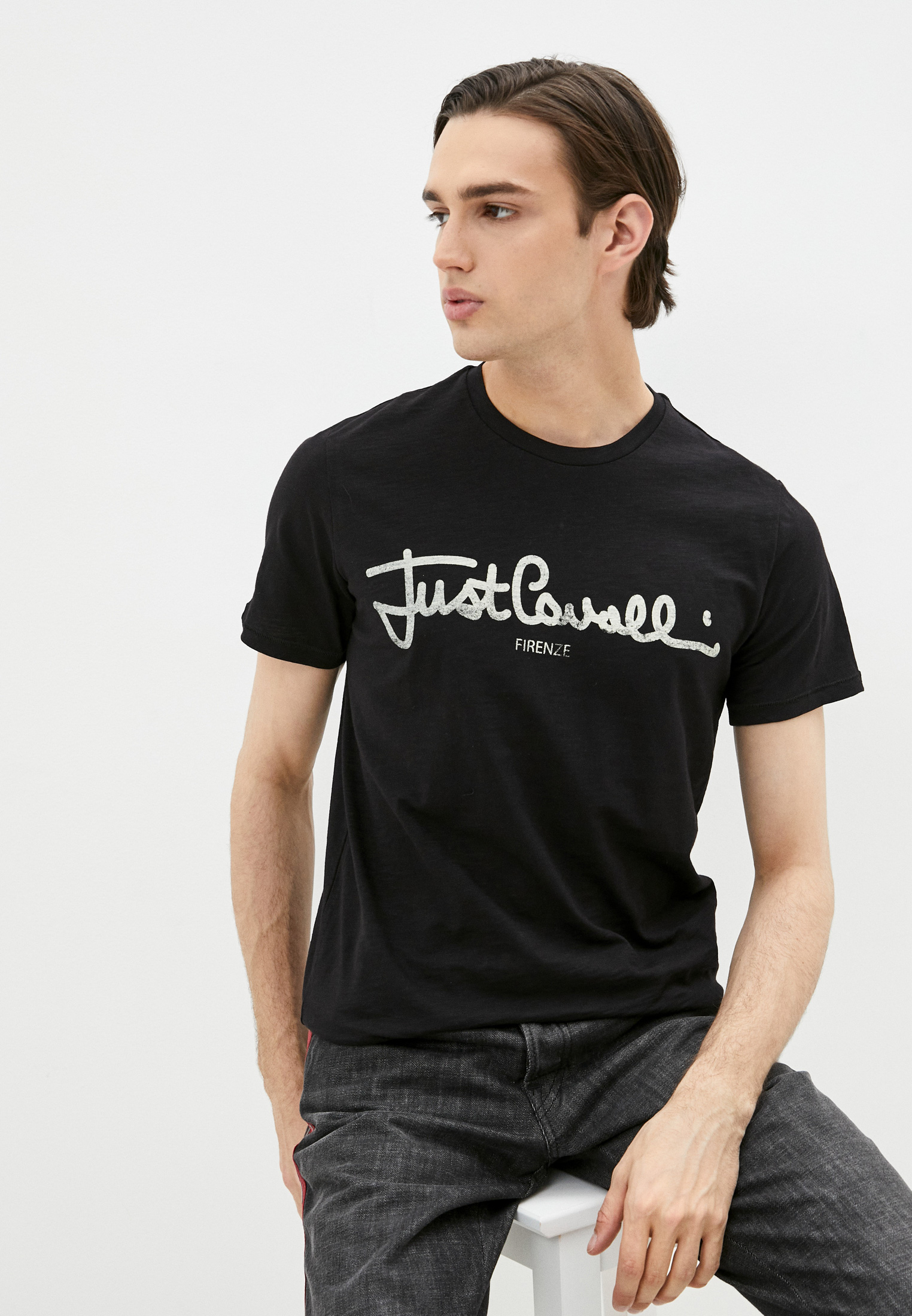 Мужская футболка Just Cavalli (Джаст Кавалли) S03GC0397N21193: изображение 1