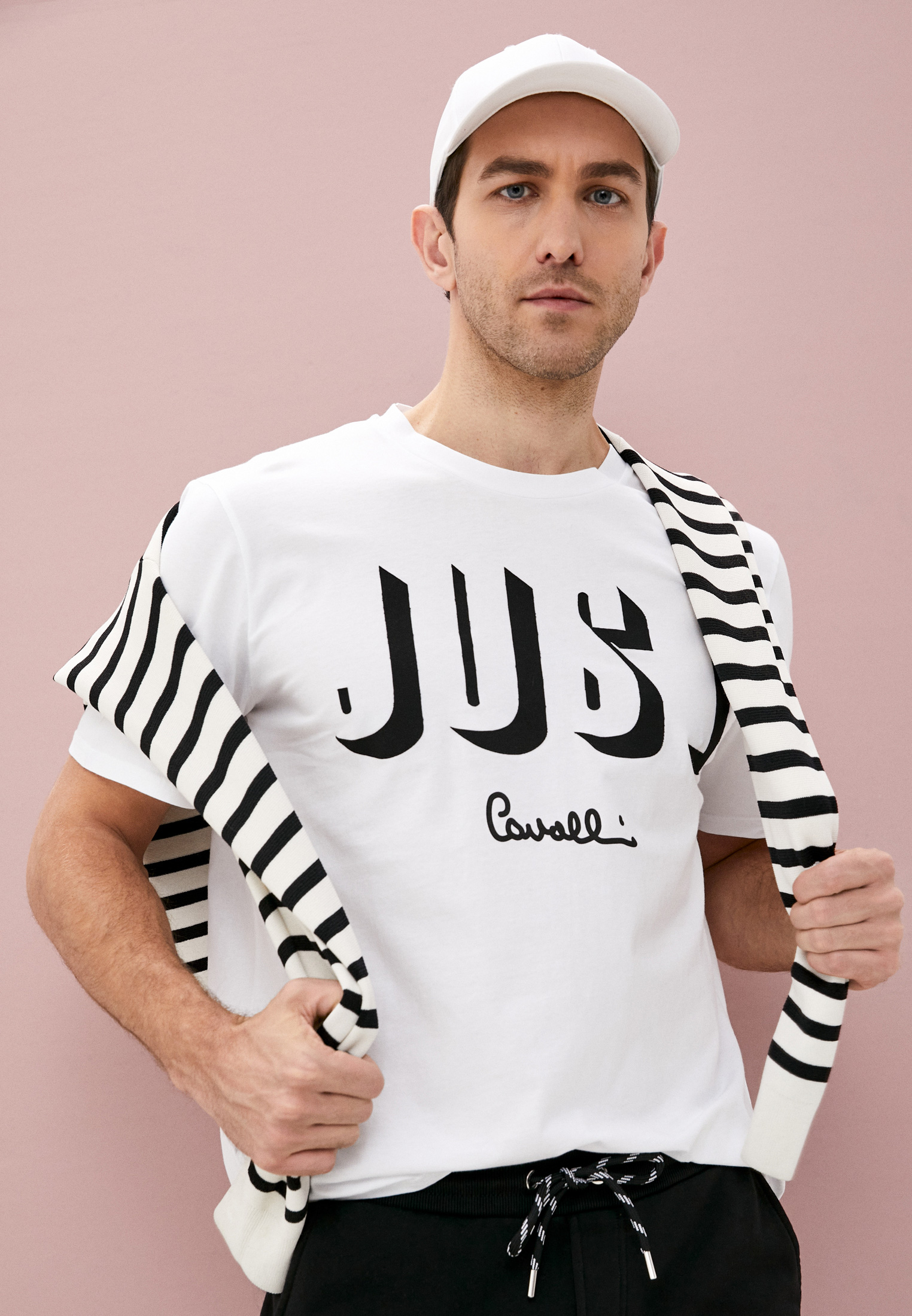 Мужская футболка Just Cavalli (Джаст Кавалли) S03GC0470N20663: изображение 2