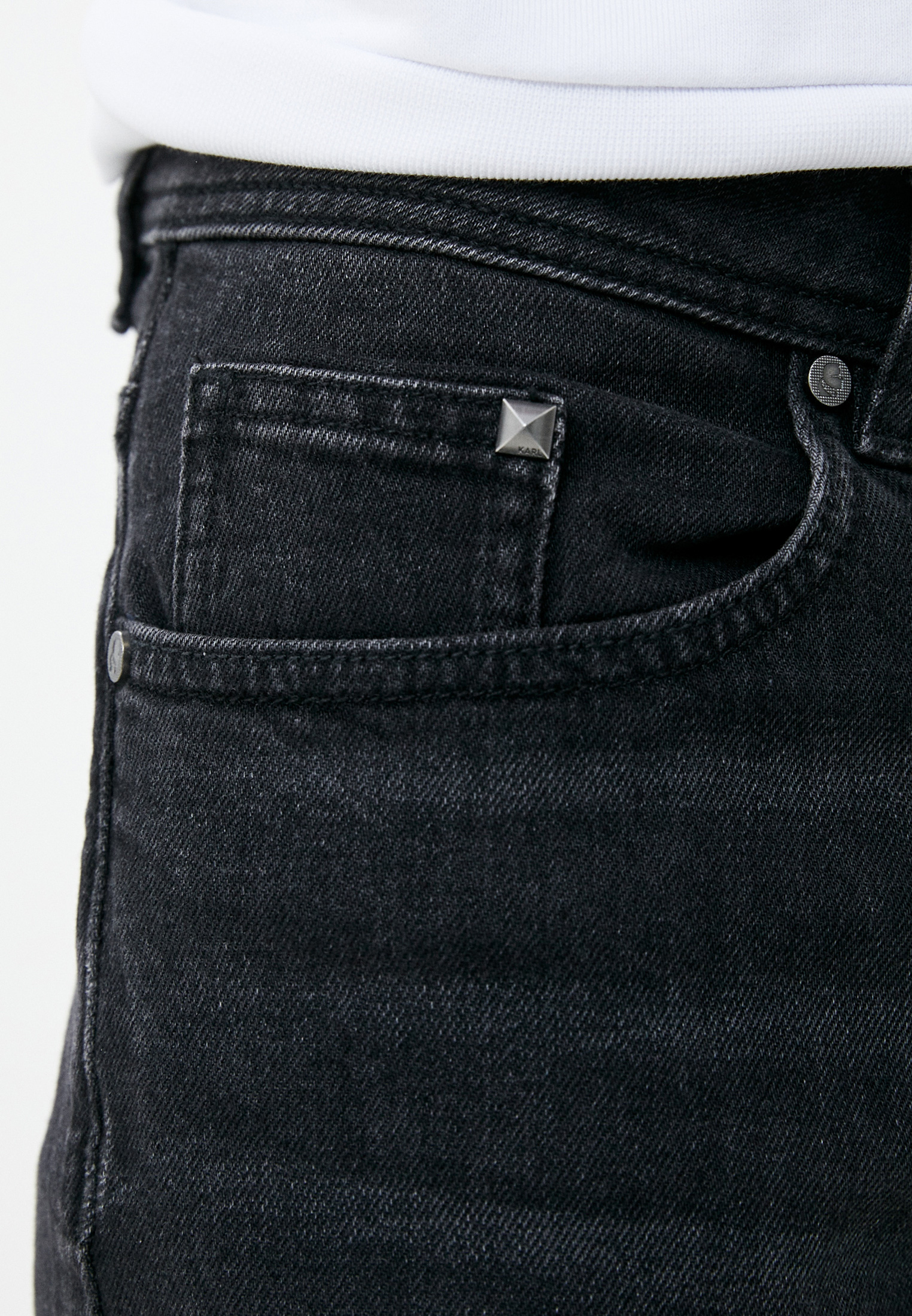 Мужские прямые джинсы Karl Lagerfeld (Карл Лагерфельд) 265840-500899: изображение 9