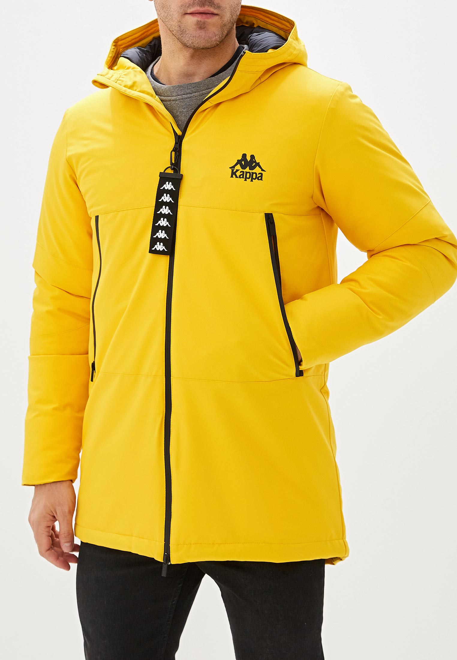 Куртка Kappa мужская желтая