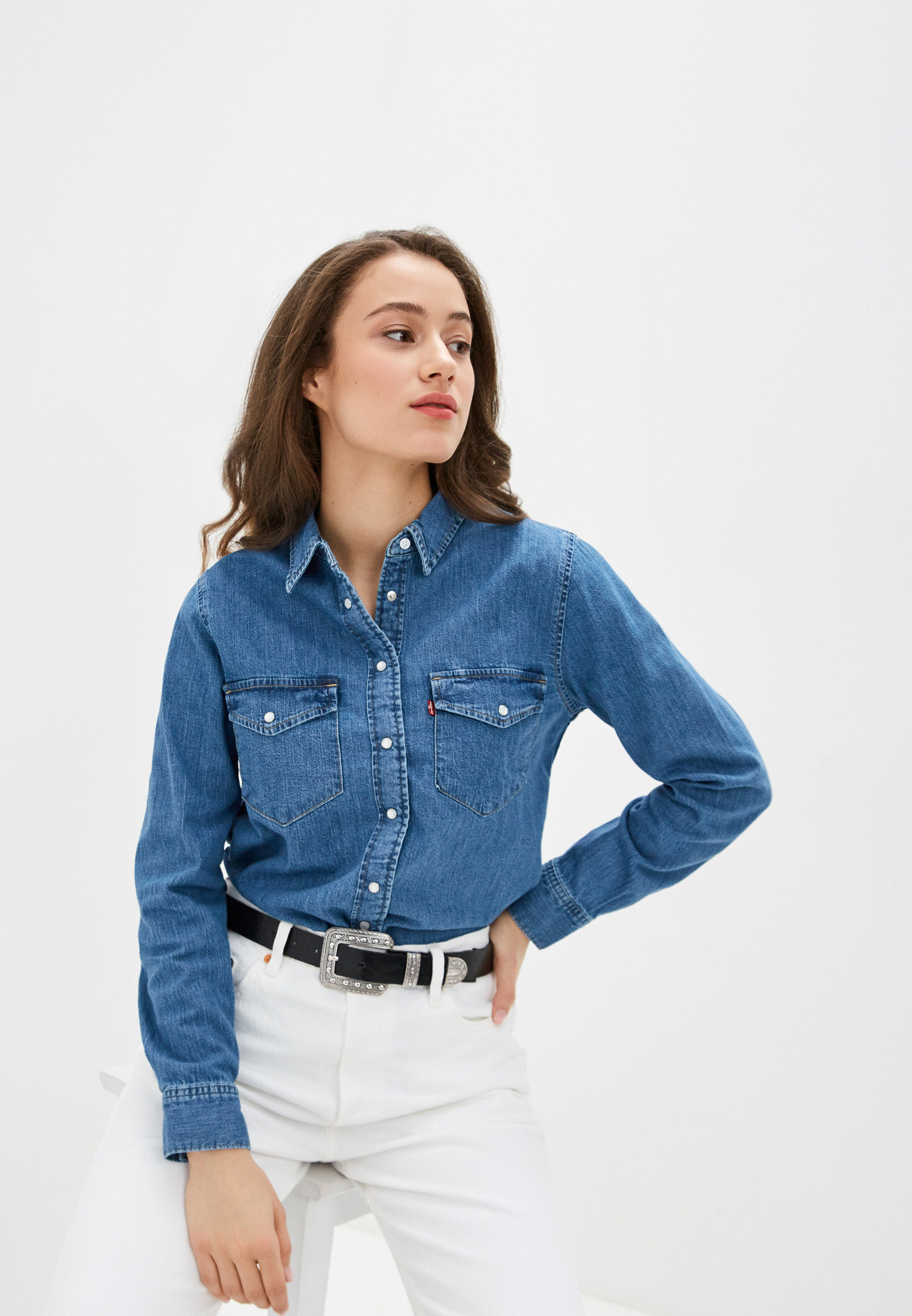 Женские джинсовые рубашки Levi's® 1678600020 купить